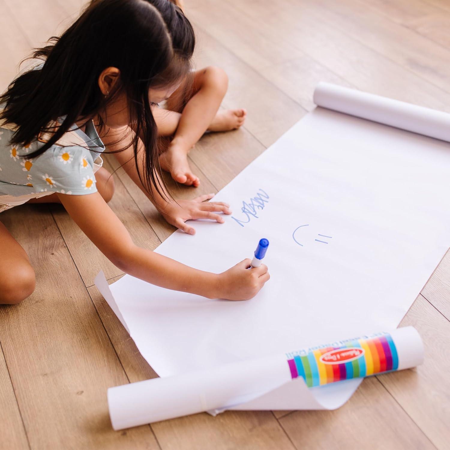 Rollos de Papel Bond Deluxe Melissa & Doug - 3 Unidades 43x22.86m