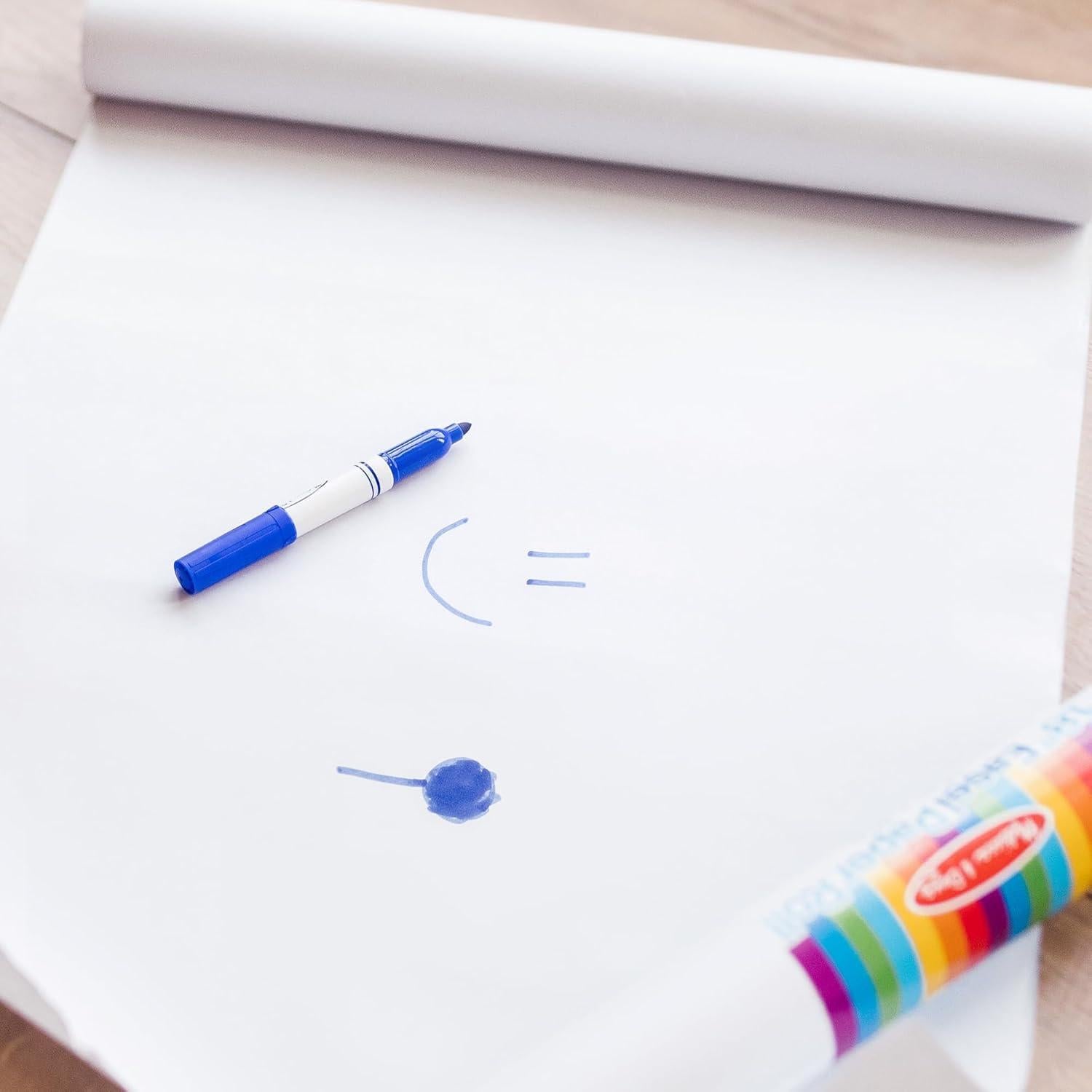 Rollos de Papel Bond Deluxe Melissa & Doug - 3 Unidades 43x22.86m