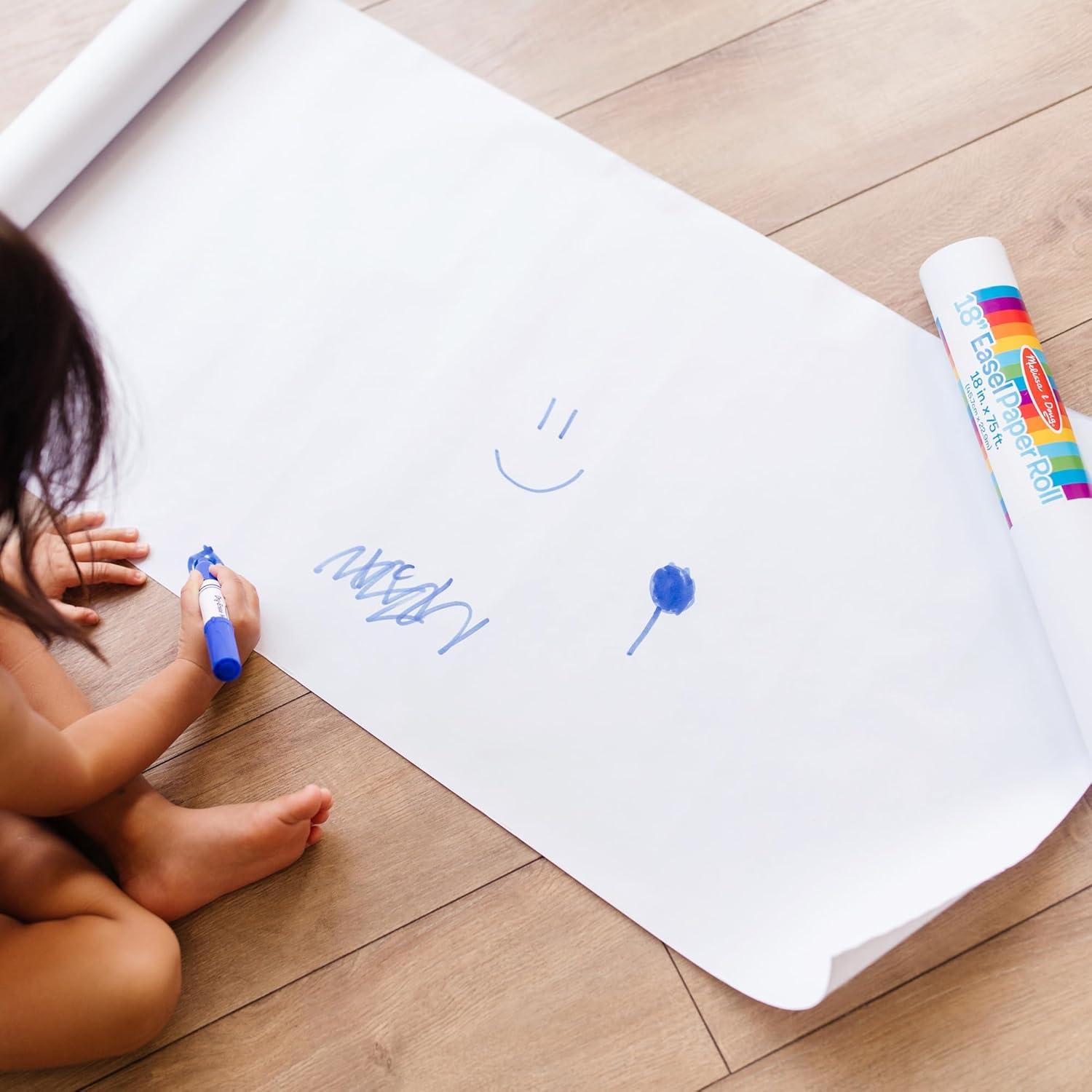 Rollos de Papel Bond Deluxe Melissa & Doug - 3 Unidades 43x22.86m