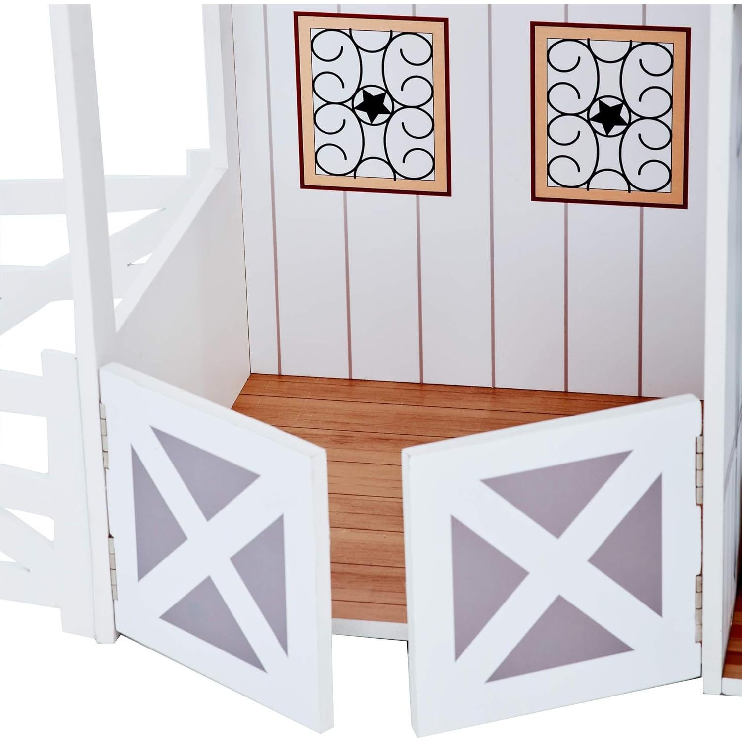 Casa de Muñecas de Madera Teamson Kids Dreamland 2 Pisos