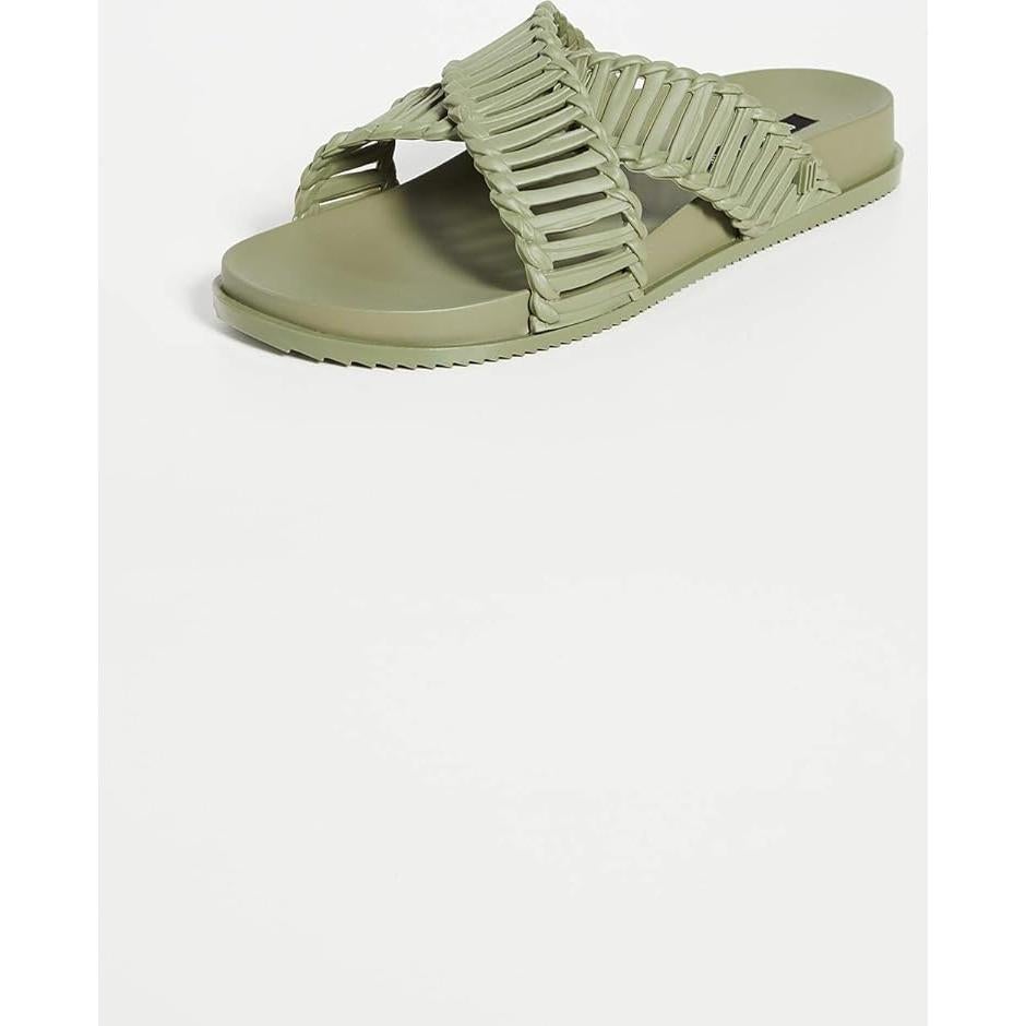 Deslizadores Melissa Cosmic II Mujeres Musgo Verde 5 Medio