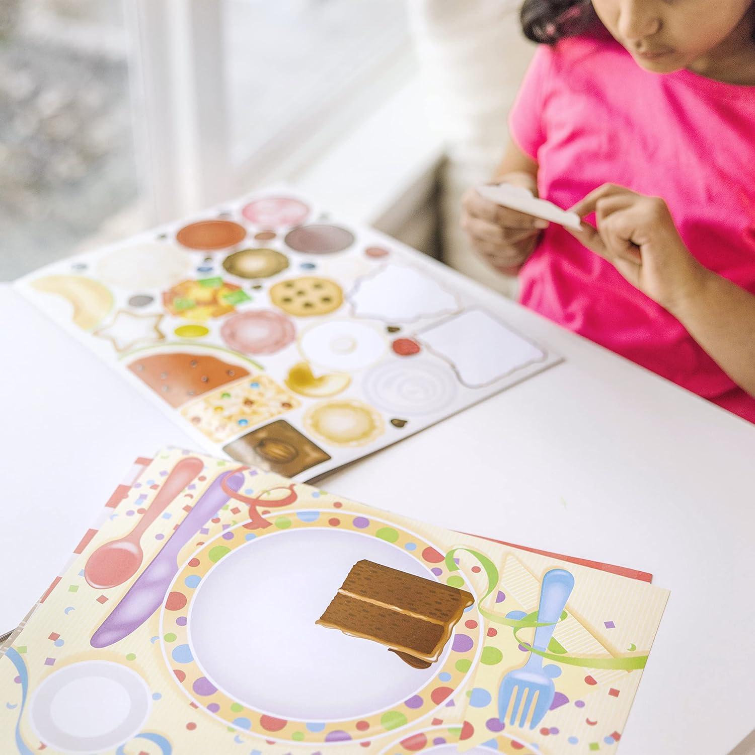 Paquete de Stickers Melissa & Doug - 3 Cuadernos Temáticos