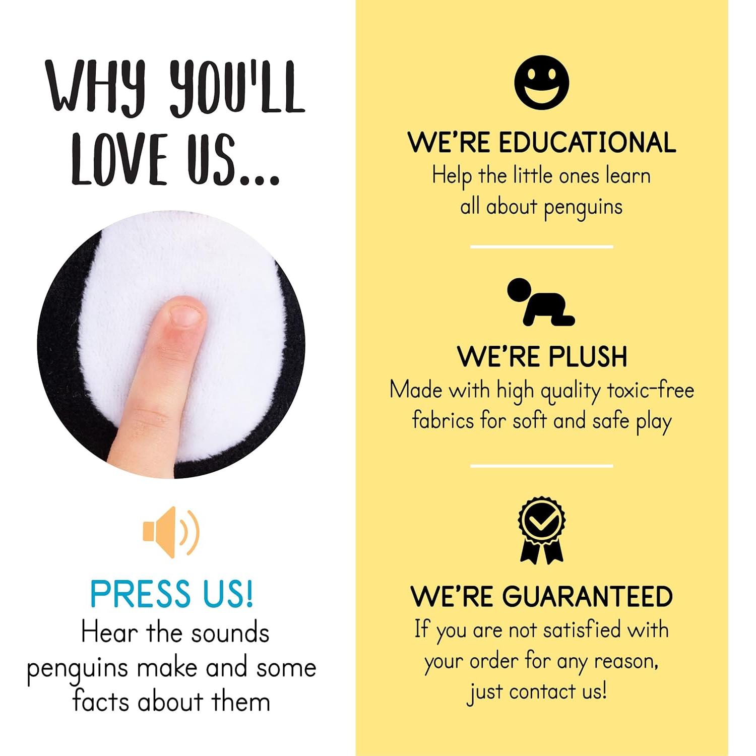 Juego de Juguetes de Peluche Interactivos Peluche Creations