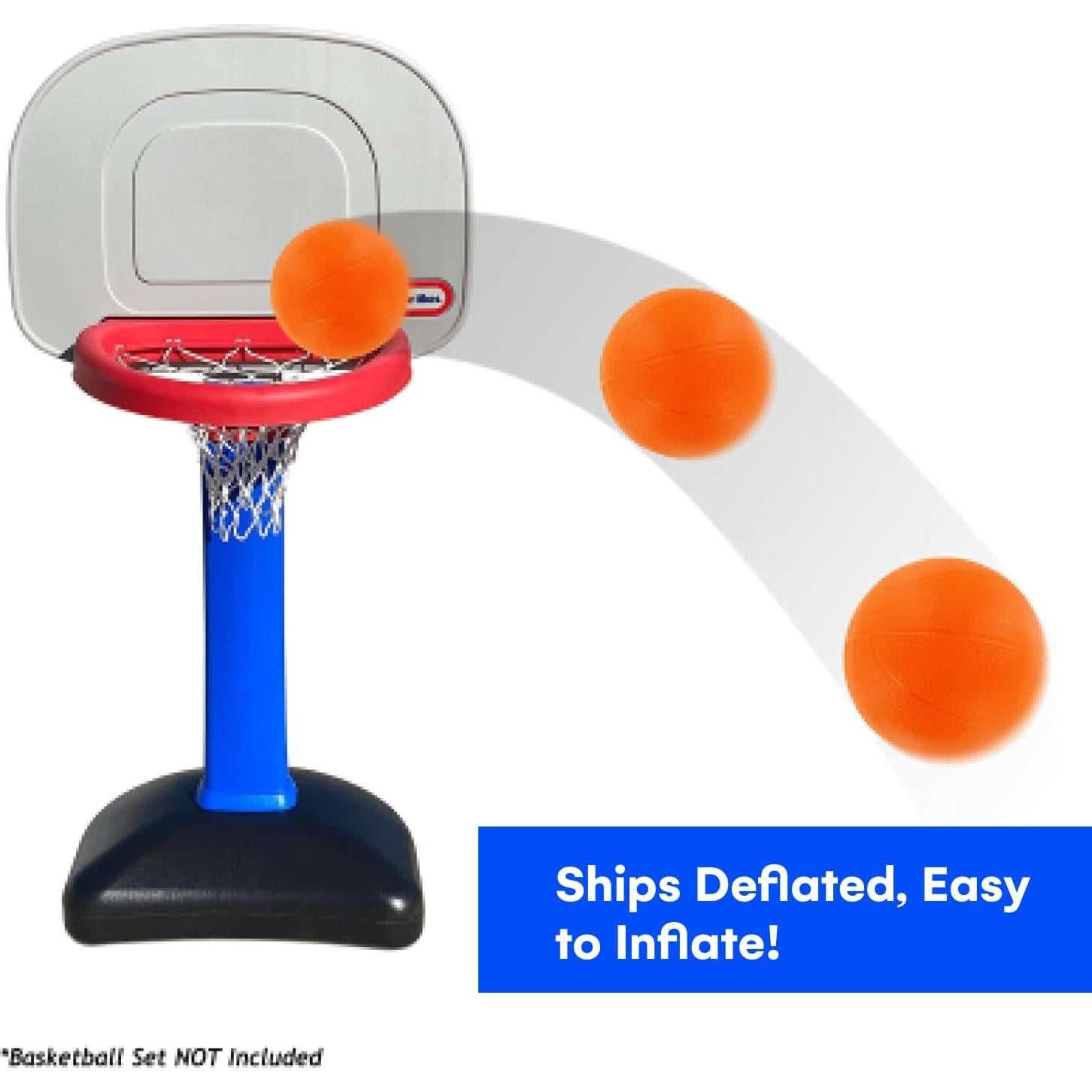 Set de 2 Balones de Baloncesto Botabee para Niños 15.24 cm