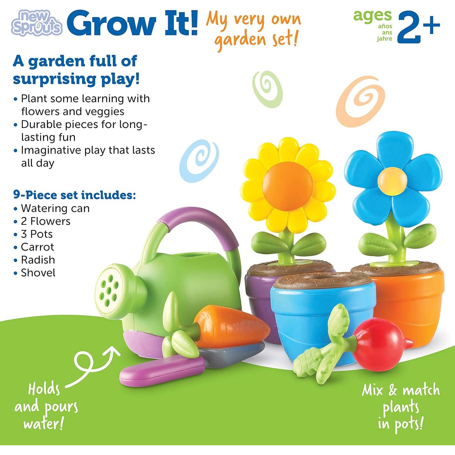 Set de Jardinería para Niños Learning Resources - 9 Piezas