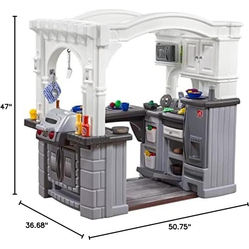 Cocina y Parrilla Step2 para Niños, Juego Interactivo 103 Piezas