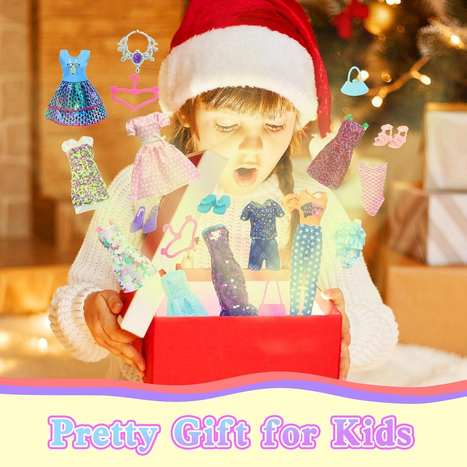 40 Piezas Ropa y Accesorios para Muñeca 11.5" BLIJOLA