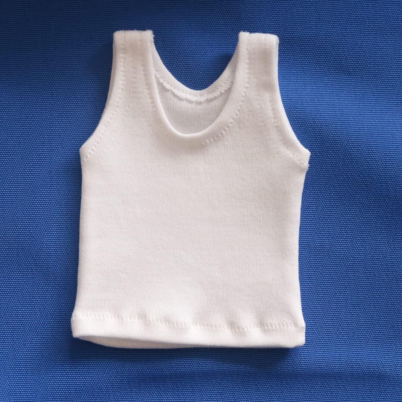 Ropa para muñeca SSbeauty M 1/6 Chaleco Negro y Blanco