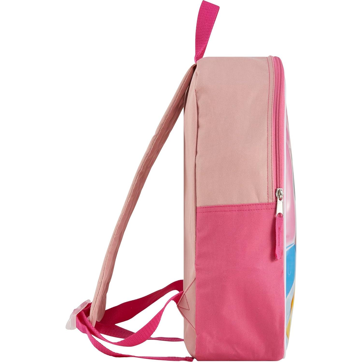 Mochila de Princesa Disney Rosa 38x29x11cm con Correas Acolchadas