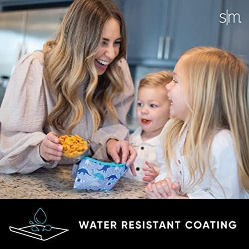 Bolsas de Snack Reutilizables Simple Modern Ellie - 3 Piezas