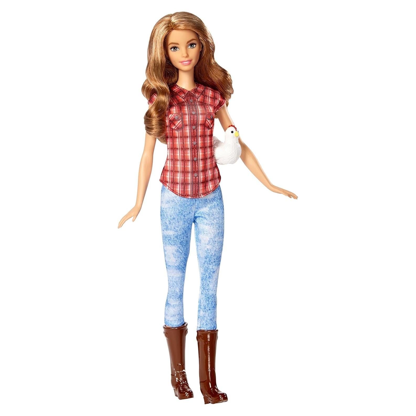 Muñeca Barbie Granjera con Accesorios - Mattel DVF53