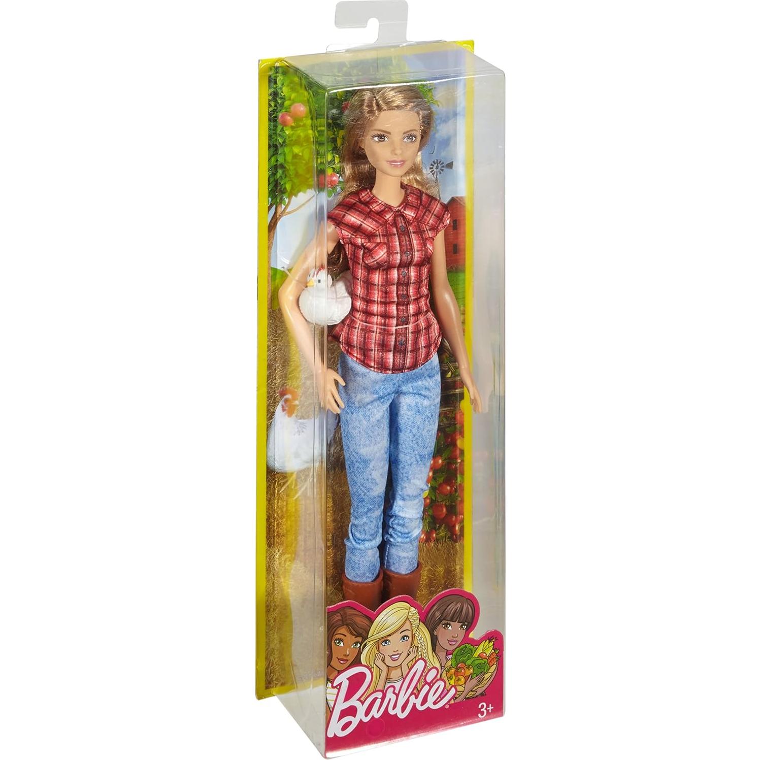 Muñeca Barbie Granjera con Accesorios - Mattel DVF53