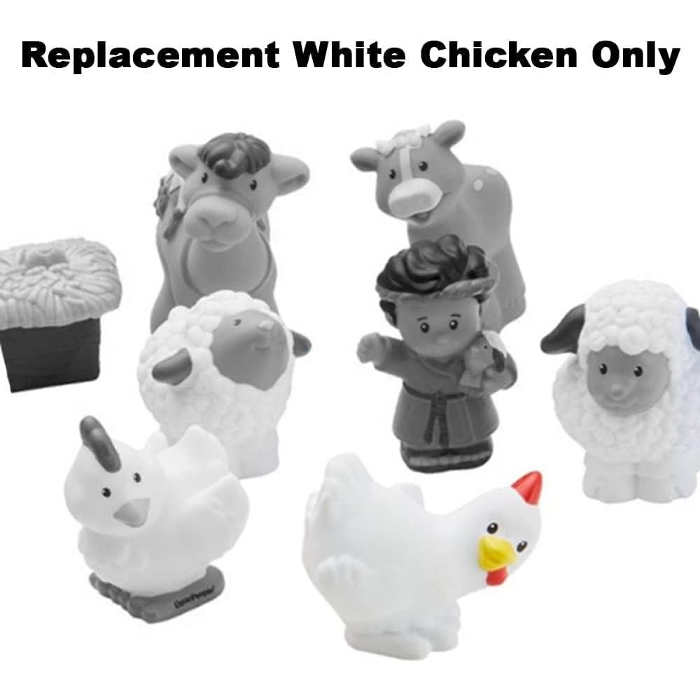 Figura de Pollo Blanco de Reemplazo Fisher-Price FPT07
