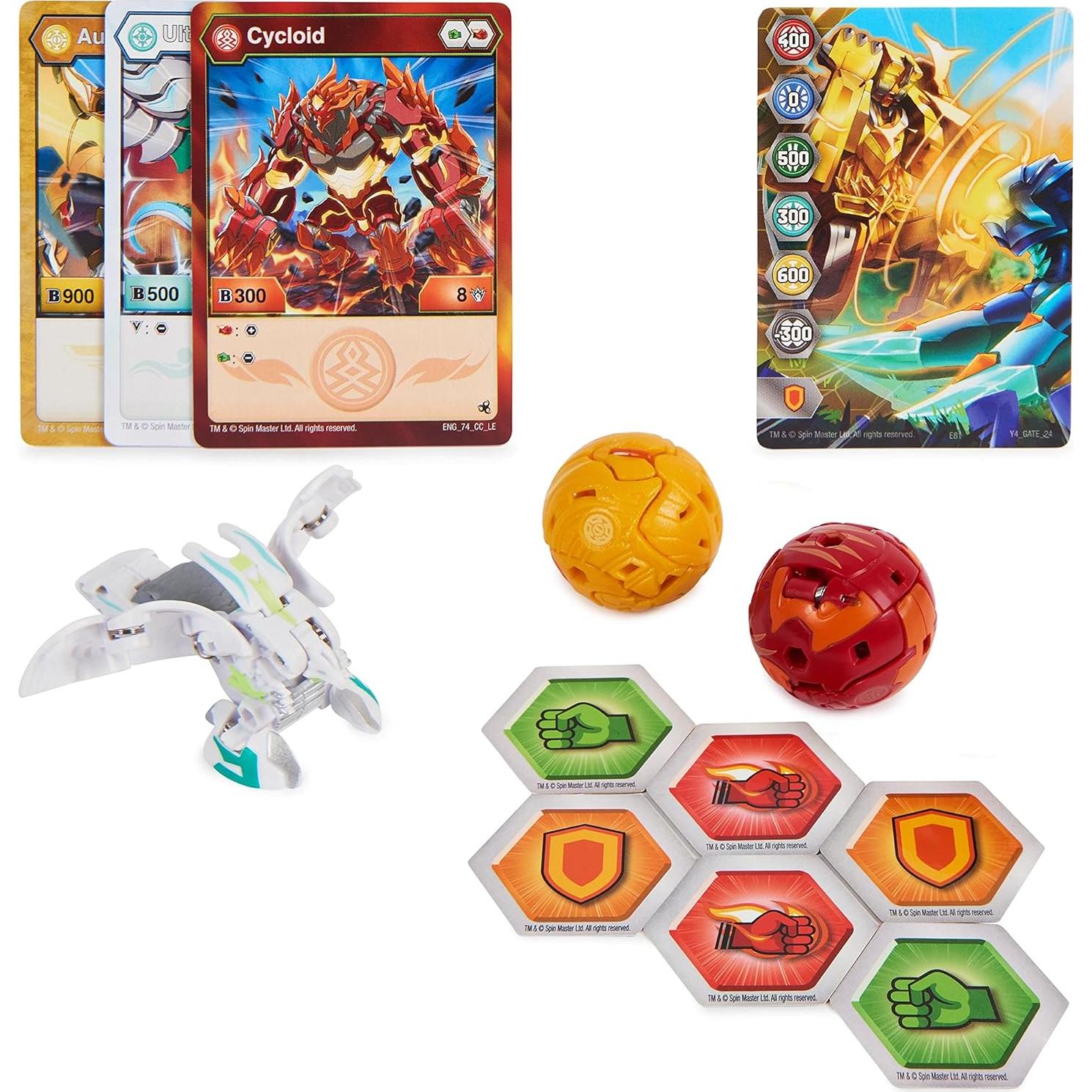 Paquete Inicial Bakugan Legends 3-Pack - Sairus Ultra, 15g