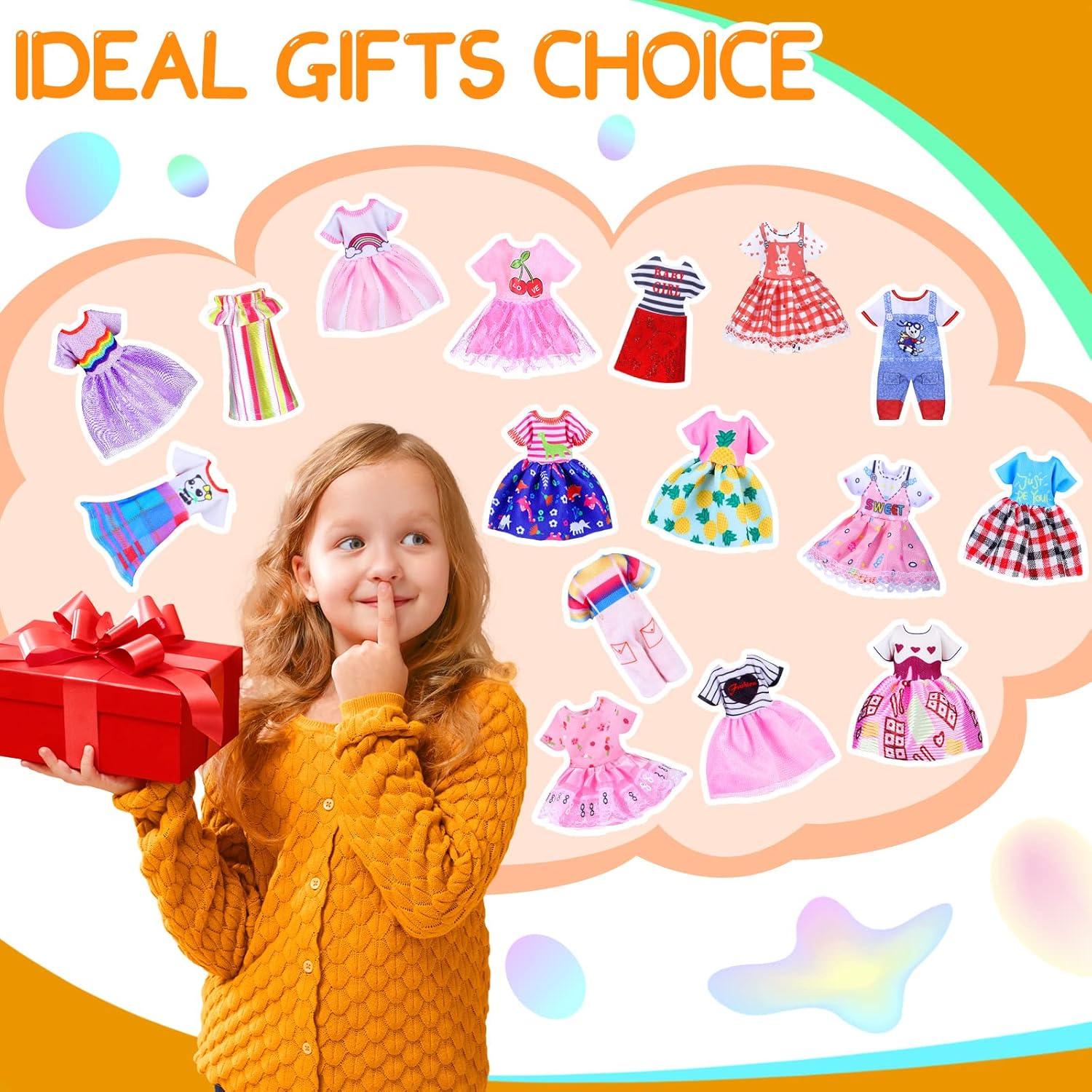 16 Piezas Ropa de Muñeca Hungdao 15 cm Accesorios Niñas