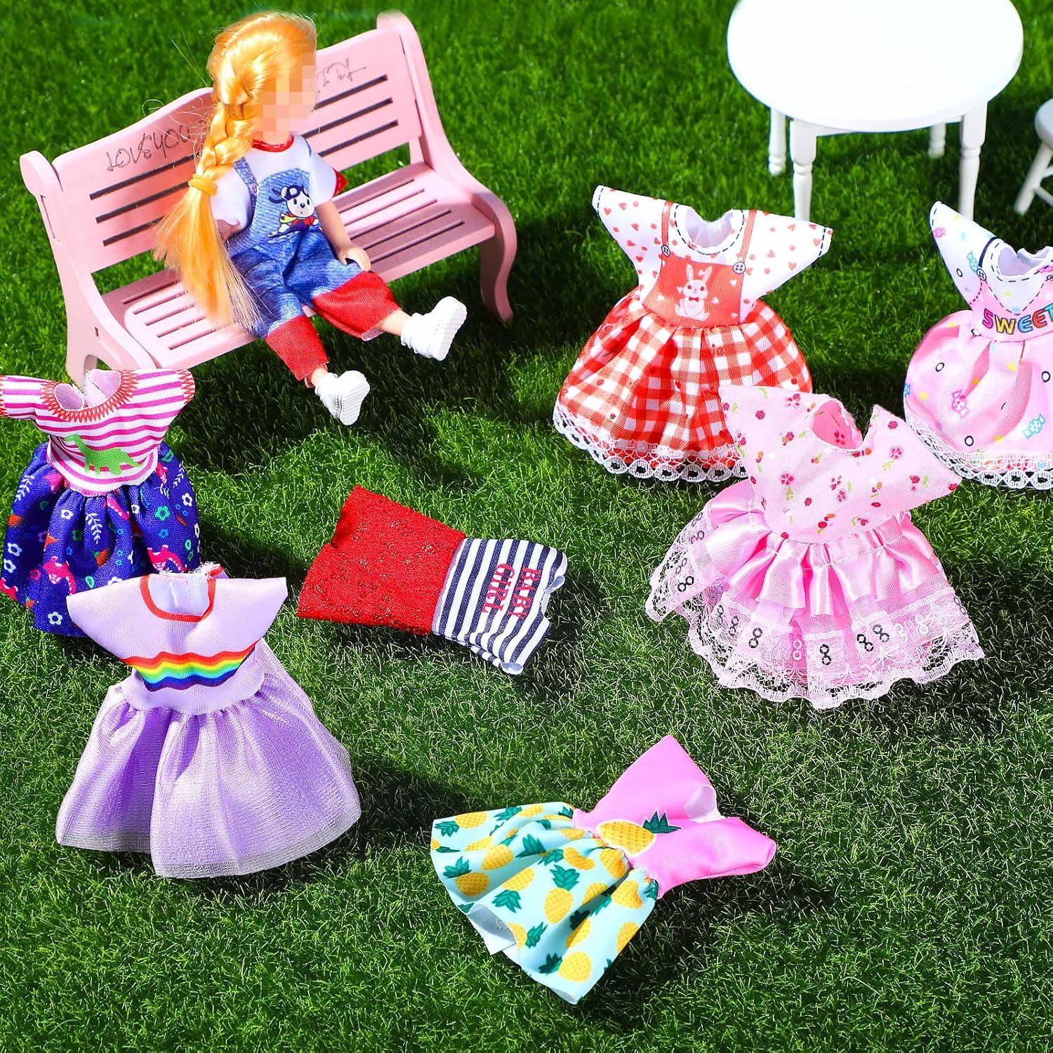 16 Piezas Ropa de Muñeca Hungdao 15 cm Accesorios Niñas