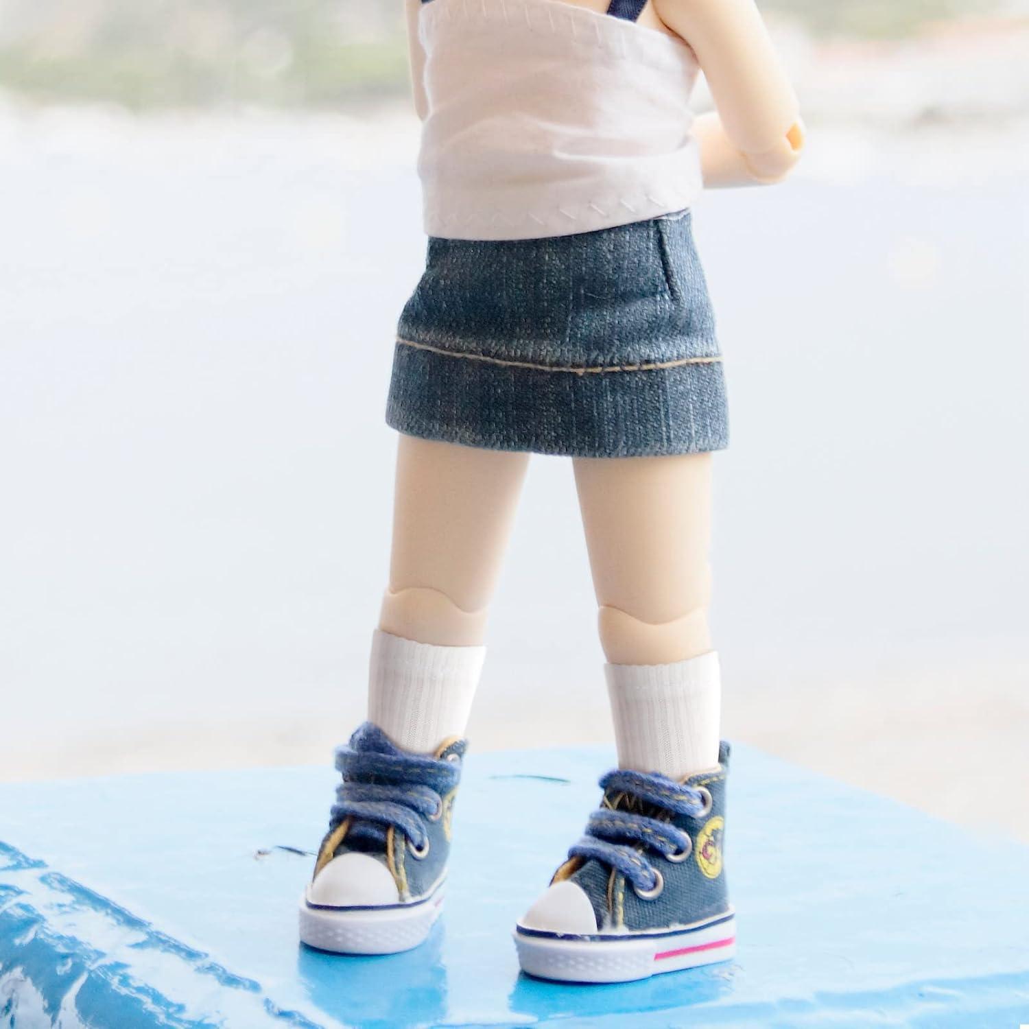 Calcetines Mini para Muñecas Sotiff - 6 Pares Coloridos