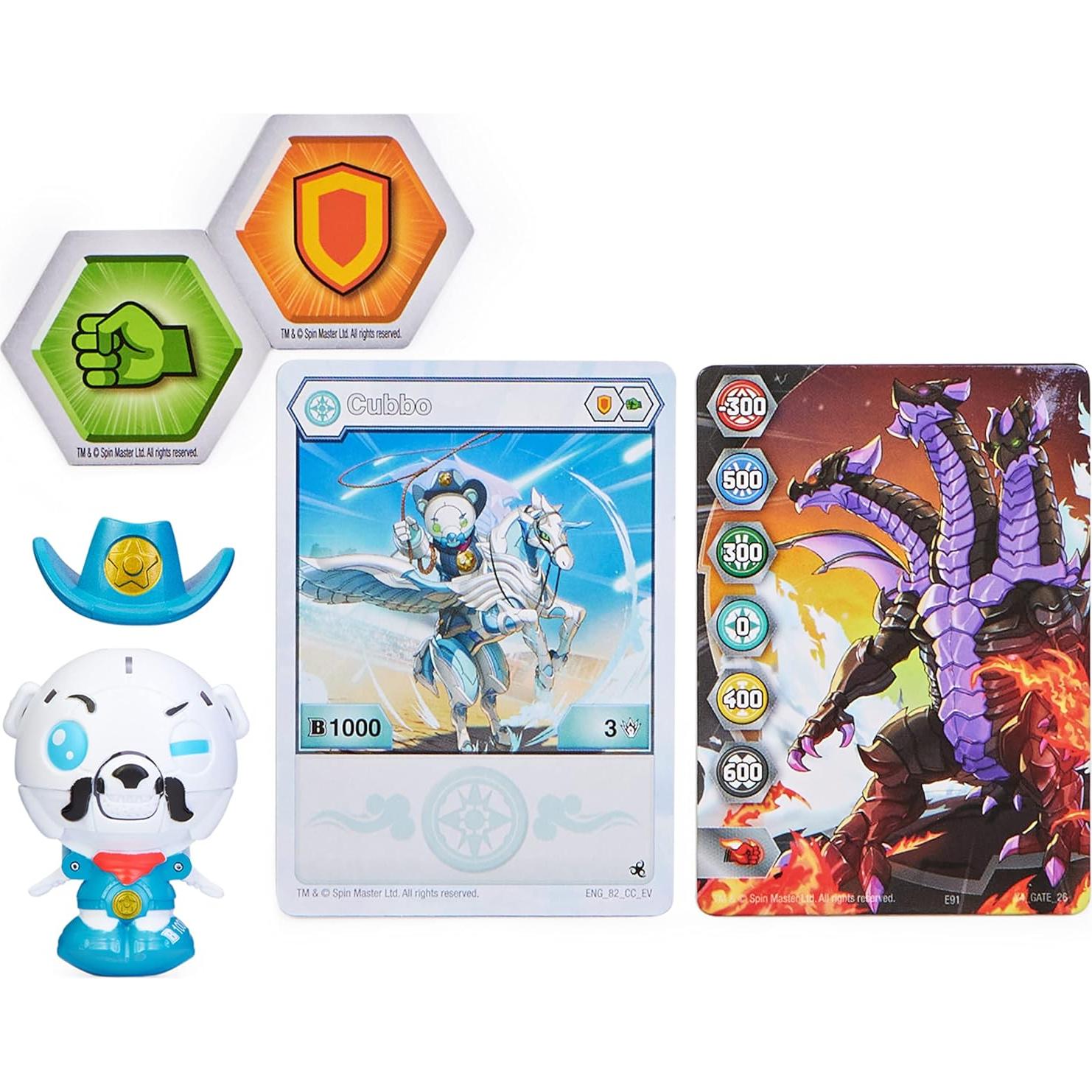 Bakugan Cubbo Paquete de Figuras de Acción - Spin Master