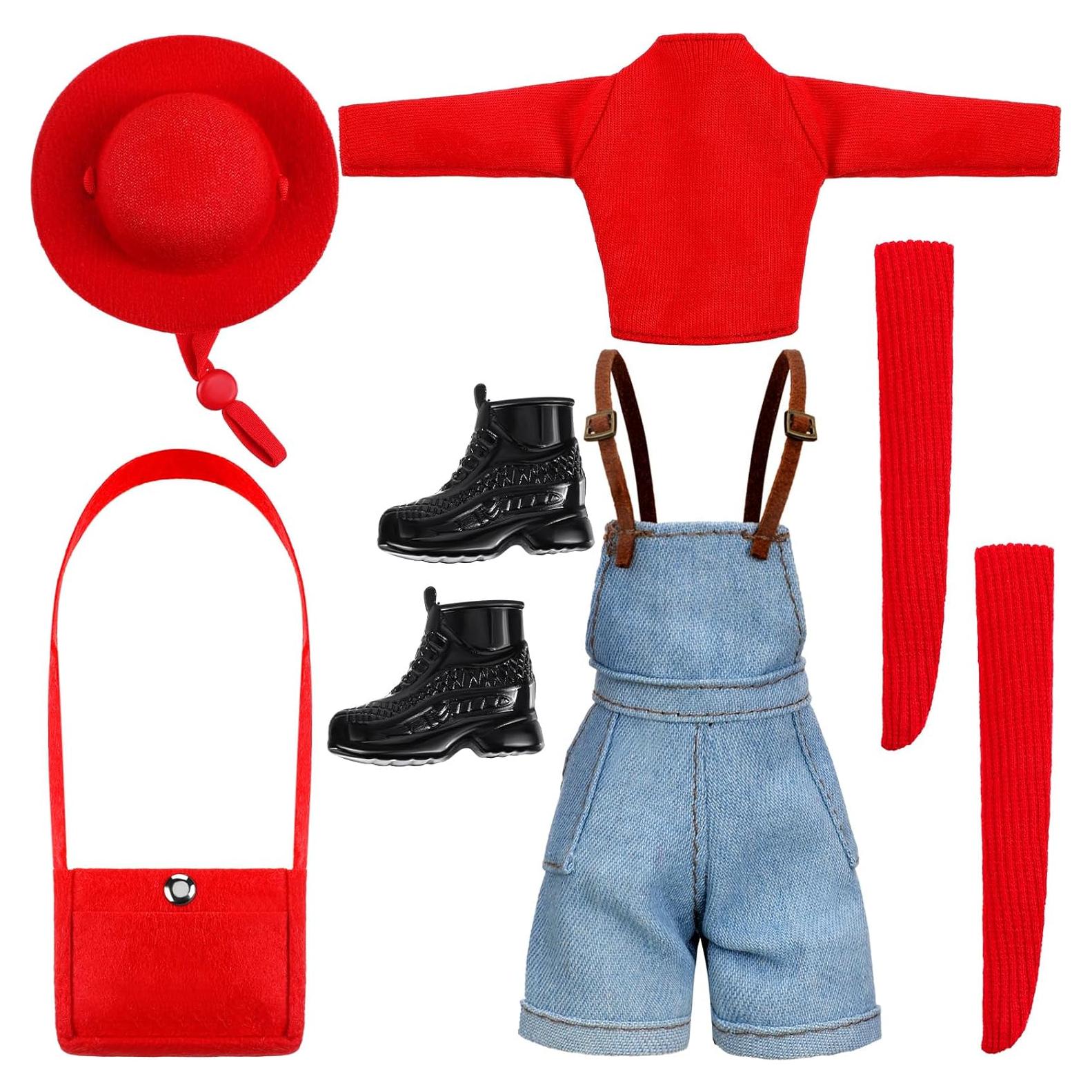 Ropa para muñeca Geyoga 30 cm Conjunto con accesorios