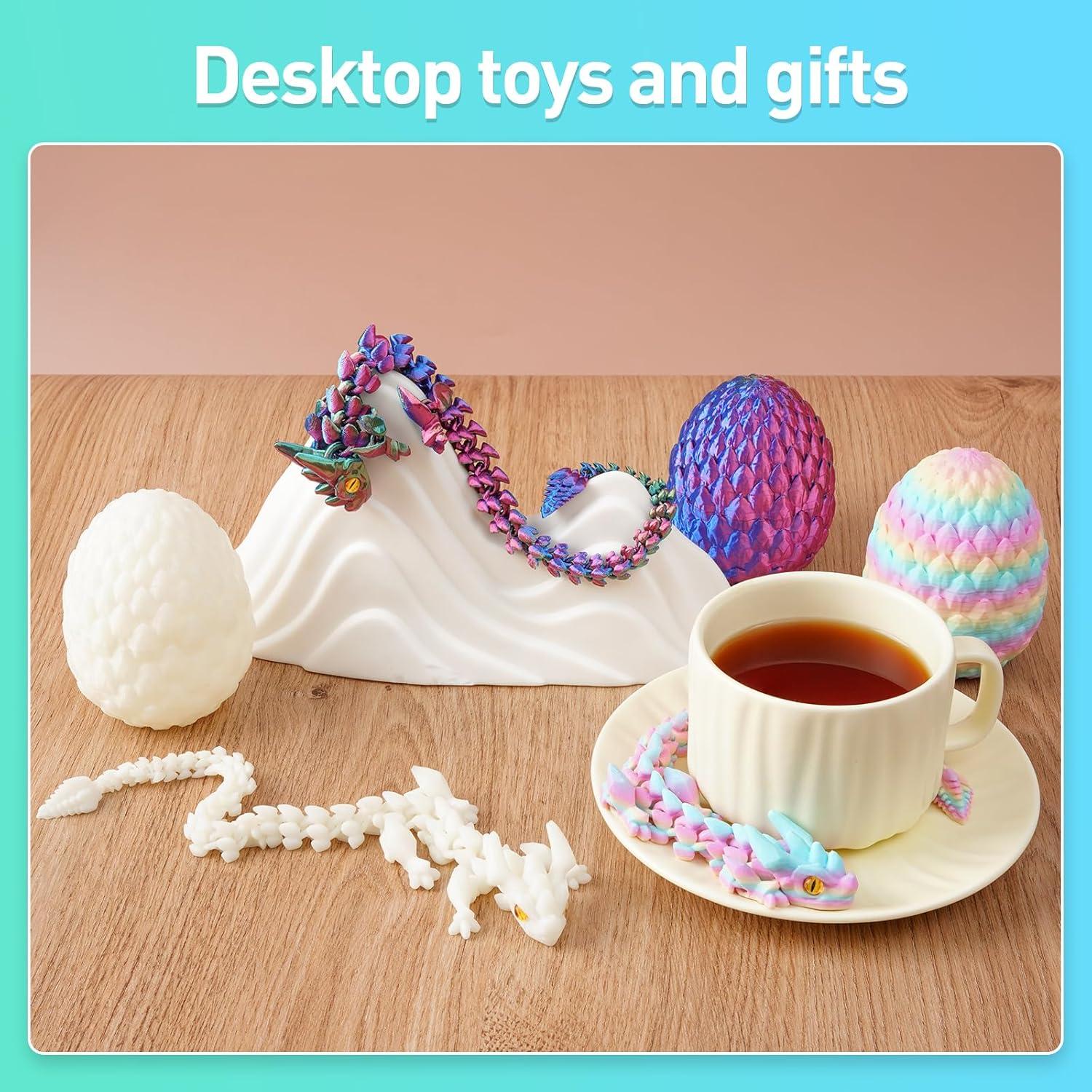 Huevos de Dragón 3D Articulados SYEFKJSA - 30.48 cm