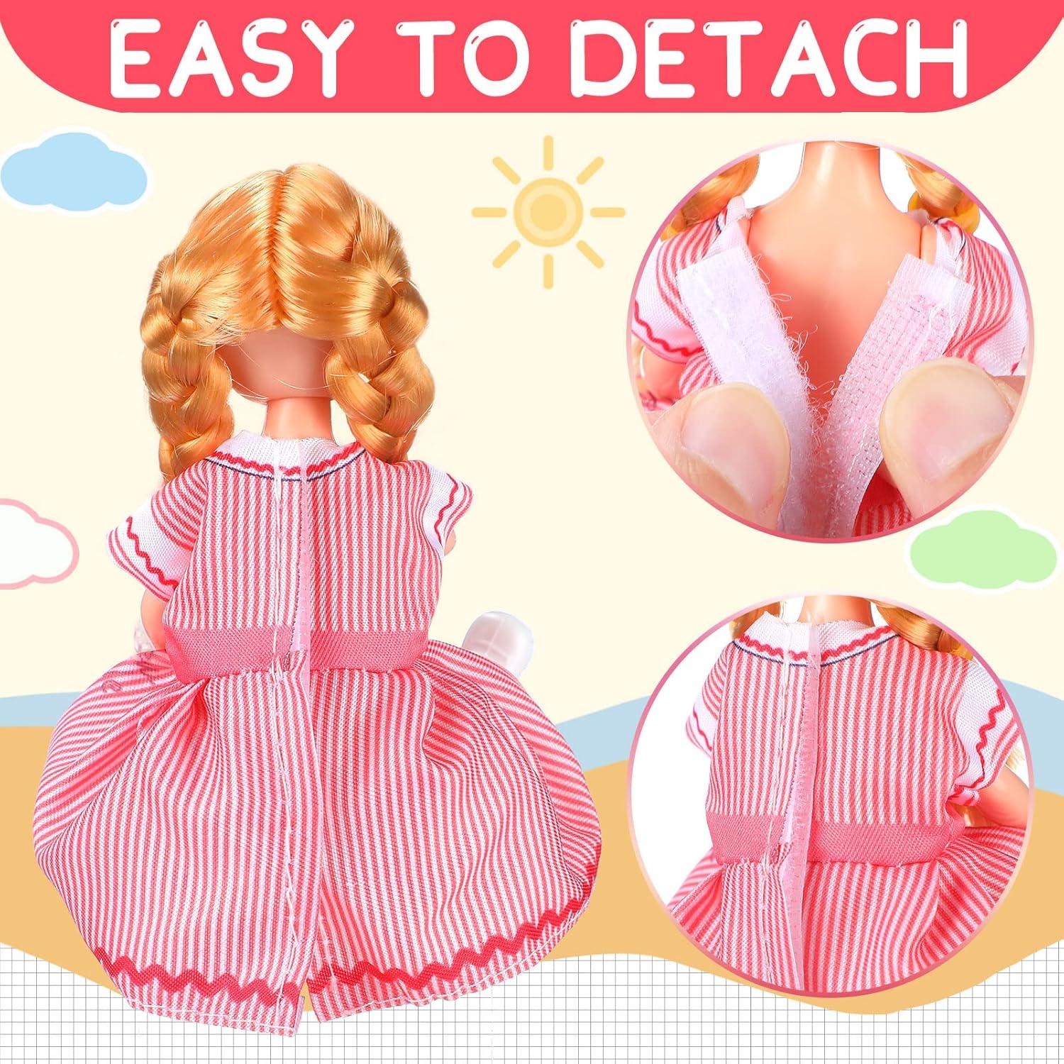 16 Conjuntos de Ropa para Muñecas 15 cm Hungdao - Accesorios