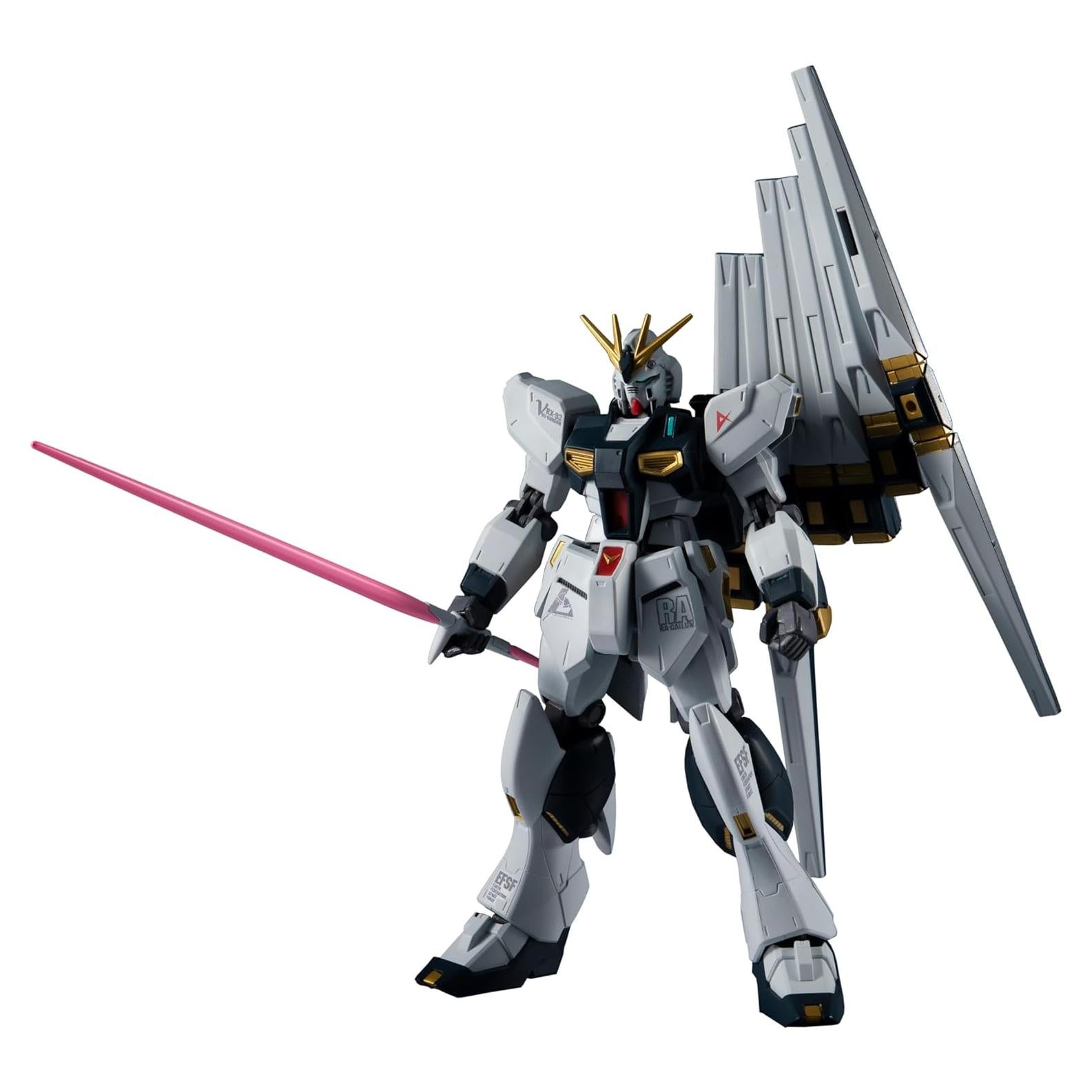Figura de Acción RX-93 Nu Gundam Bandai 15cm Marking Plus