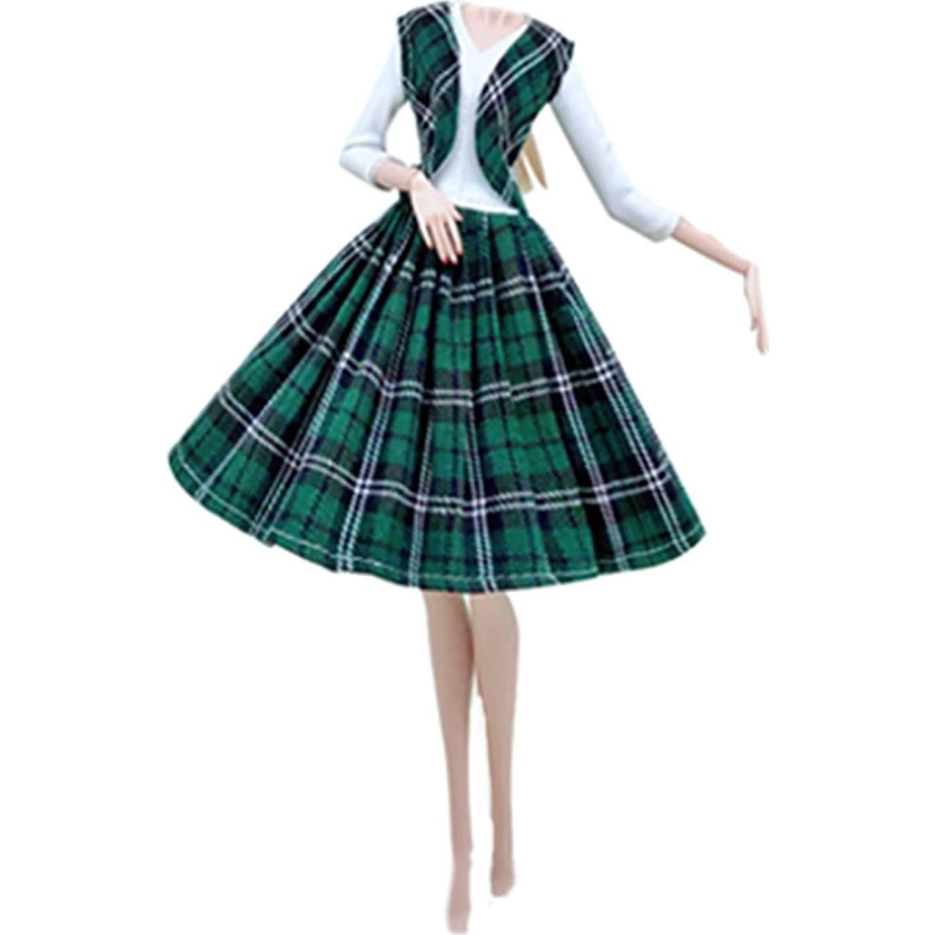 Ropa de Muñeca Apatsuki 5 Conjuntos + 12 Zapatos Aleatorios