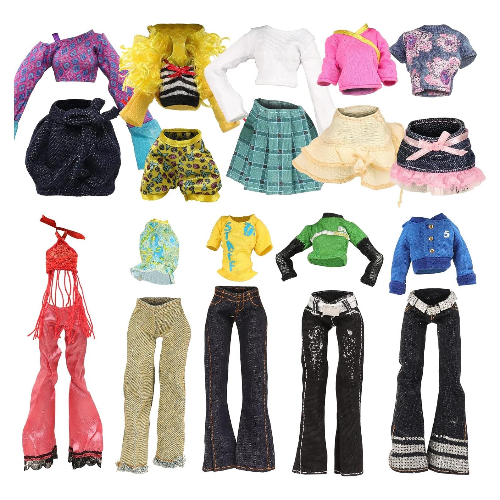 BARWA 10 Conjuntos Ropa Muñecas Chica Monstruo 27,94 cm