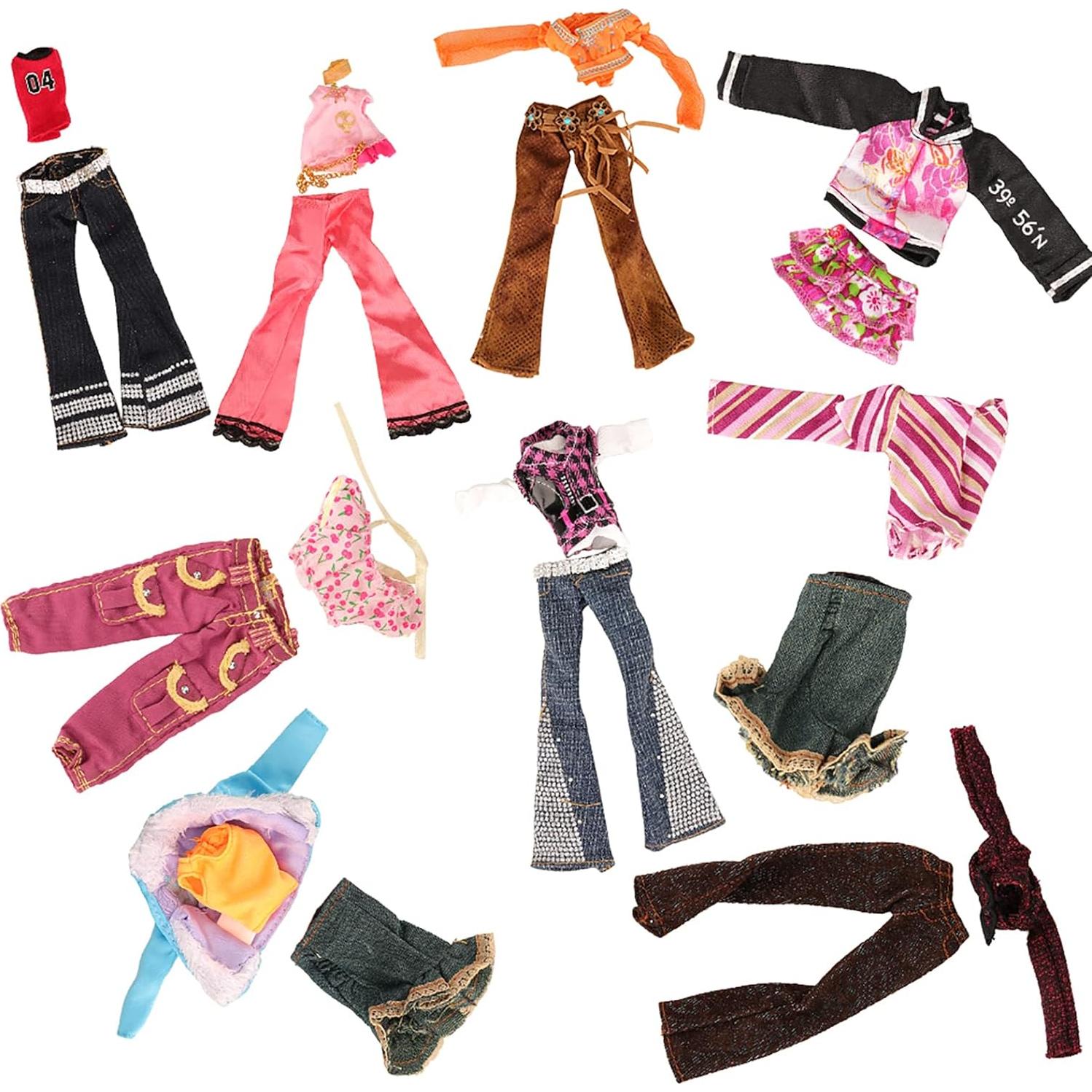BARWA 10 Conjuntos Ropa Muñecas Chica Monstruo 27,94 cm