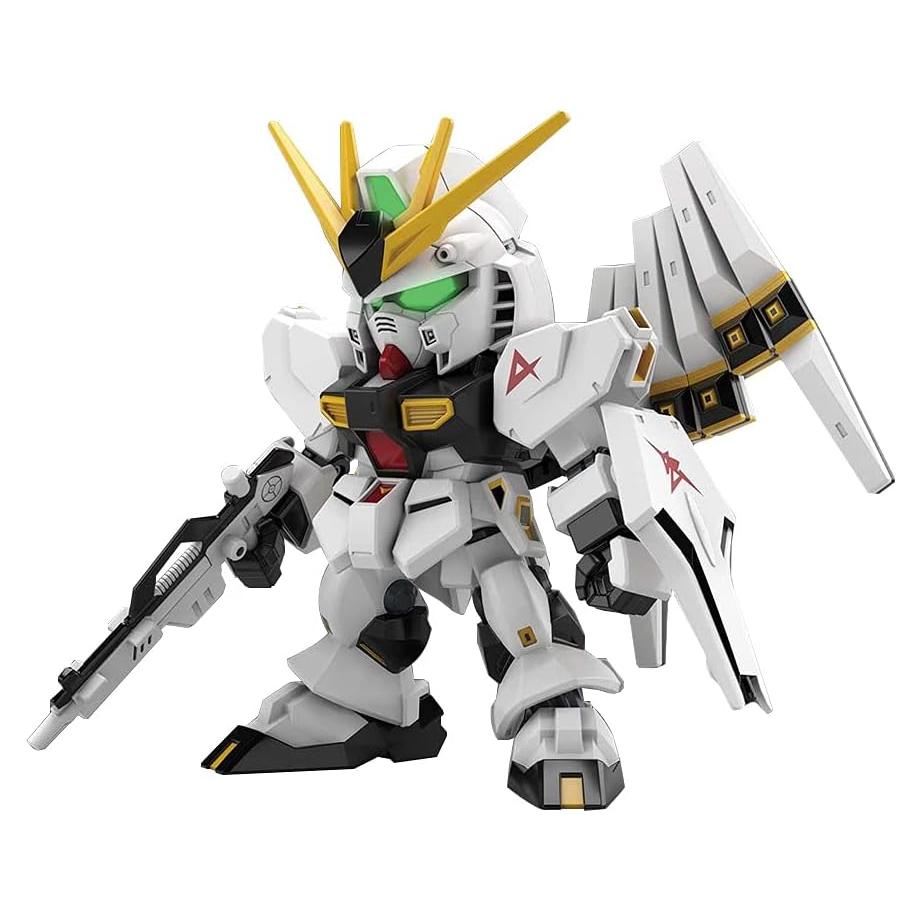 Kit de Modelo SD Gundam EX Standard Nu Gundam Bandai 99.7g