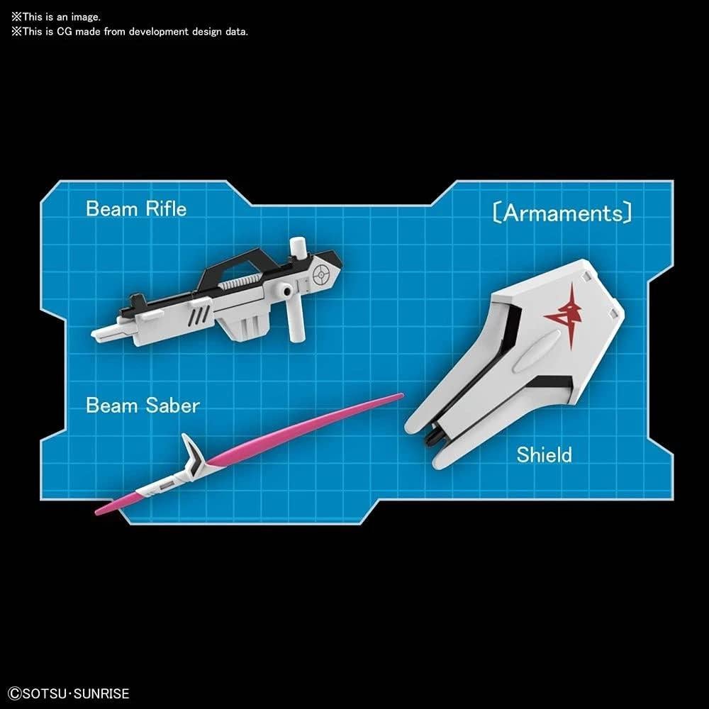 Kit de Modelo SD Gundam EX Standard Nu Gundam Bandai 99.7g