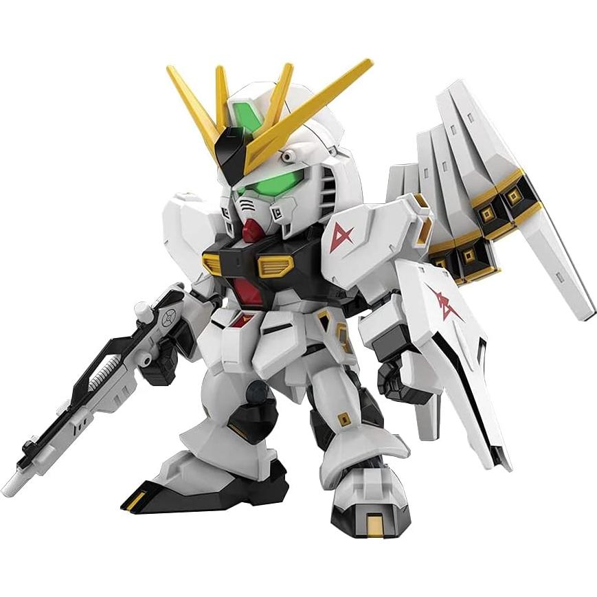 Kit de Modelo SD Gundam EX Standard Nu Gundam Bandai 99.7g