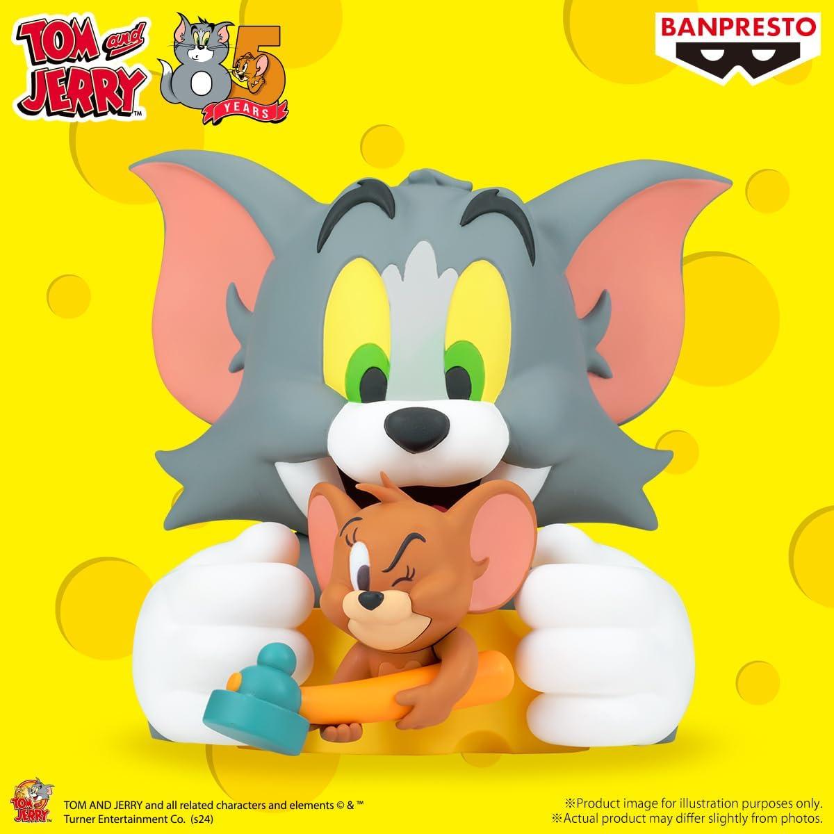 Figura de Vinilo Suave Tom y Jerry Vol. 3 Bandai Spirits 13 cm