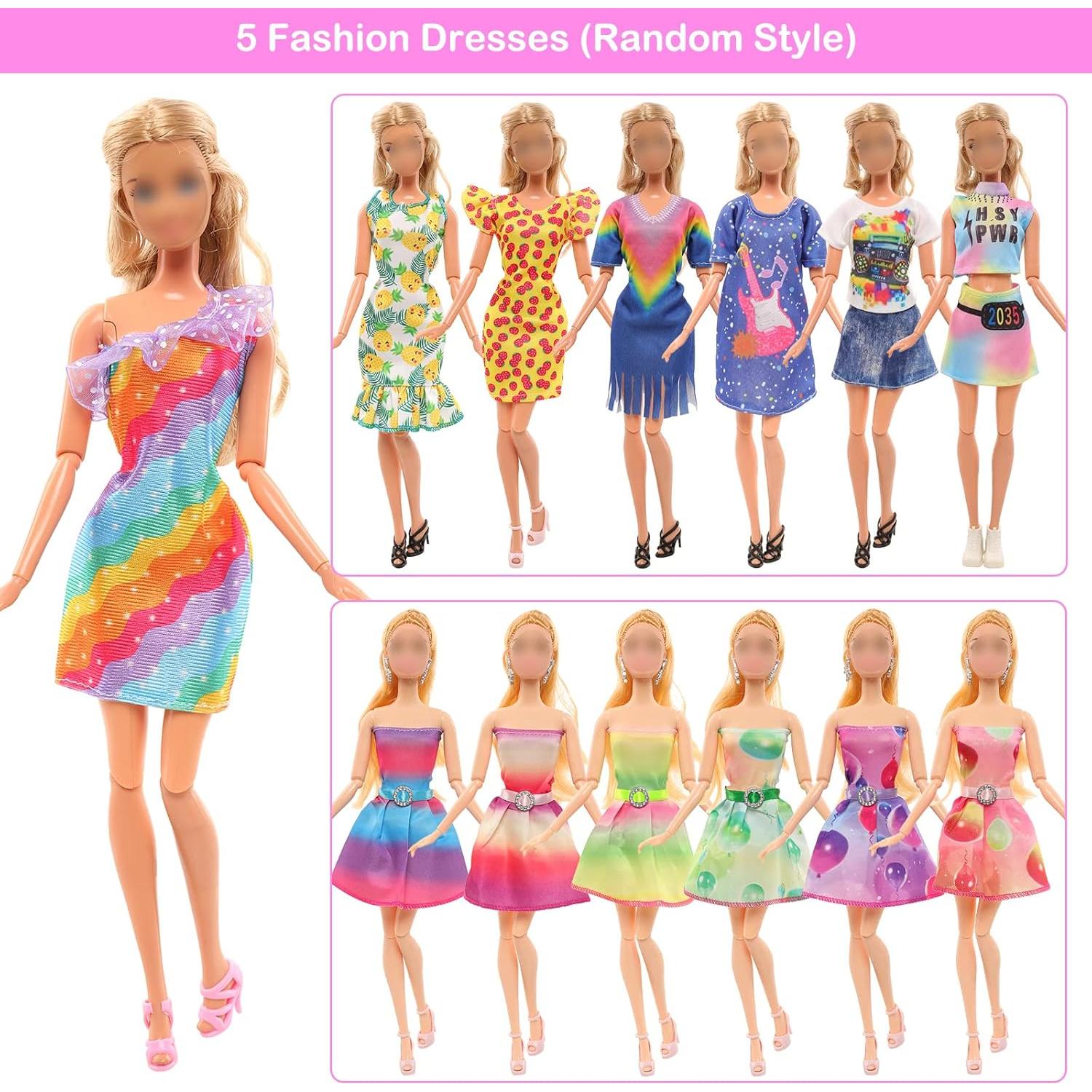 Conjuntos de Ropa para Muñecas BARWA - 10 Piezas 29 cm