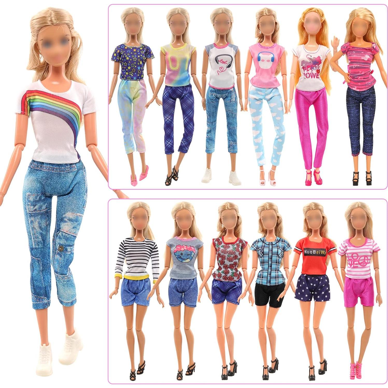 Conjuntos de Ropa para Muñecas BARWA - 10 Piezas 29 cm