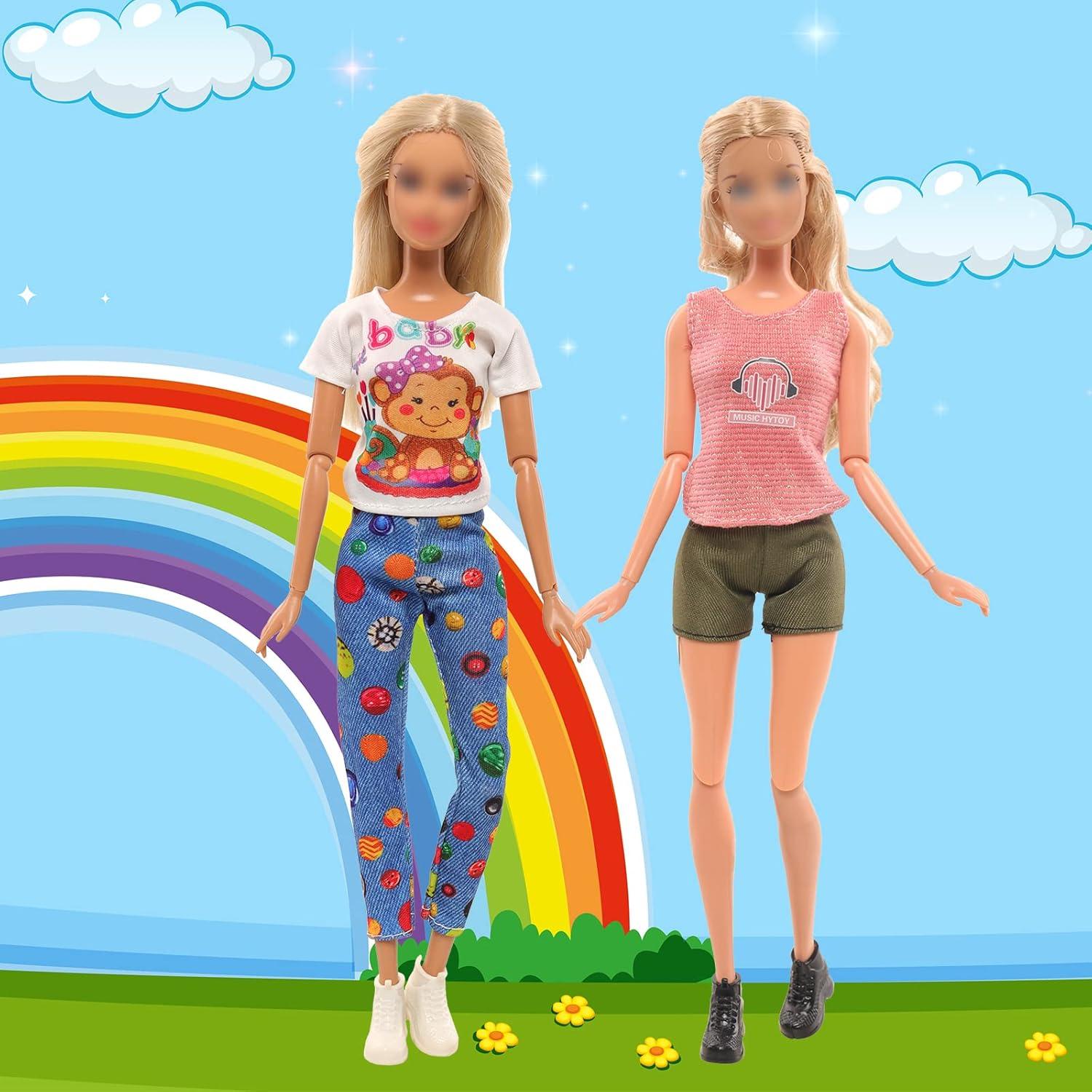 Conjuntos de Ropa para Muñecas BARWA - 10 Piezas 29 cm