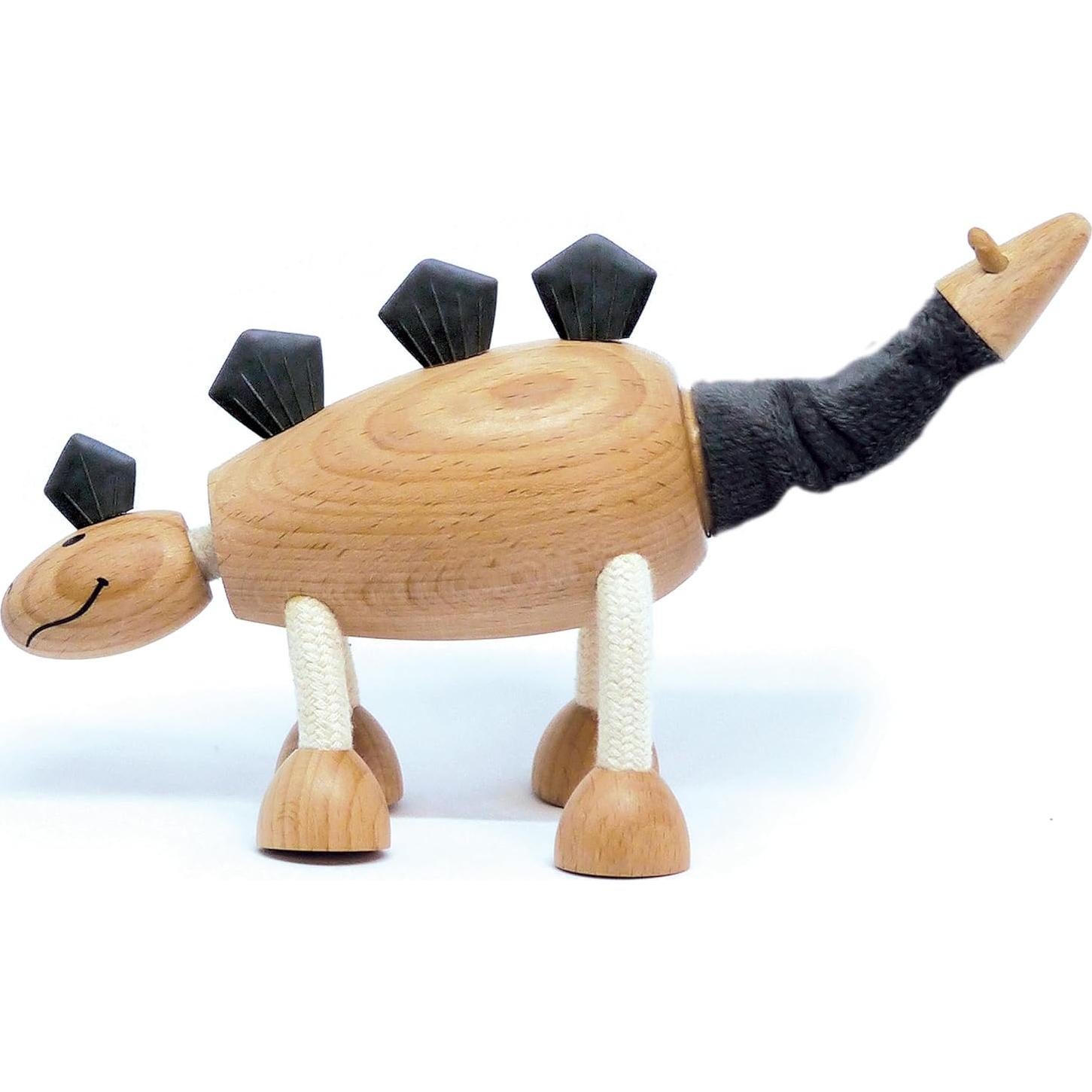 Set de Juguetes de Madera Anamalz Dinosaurios 6 Figuras