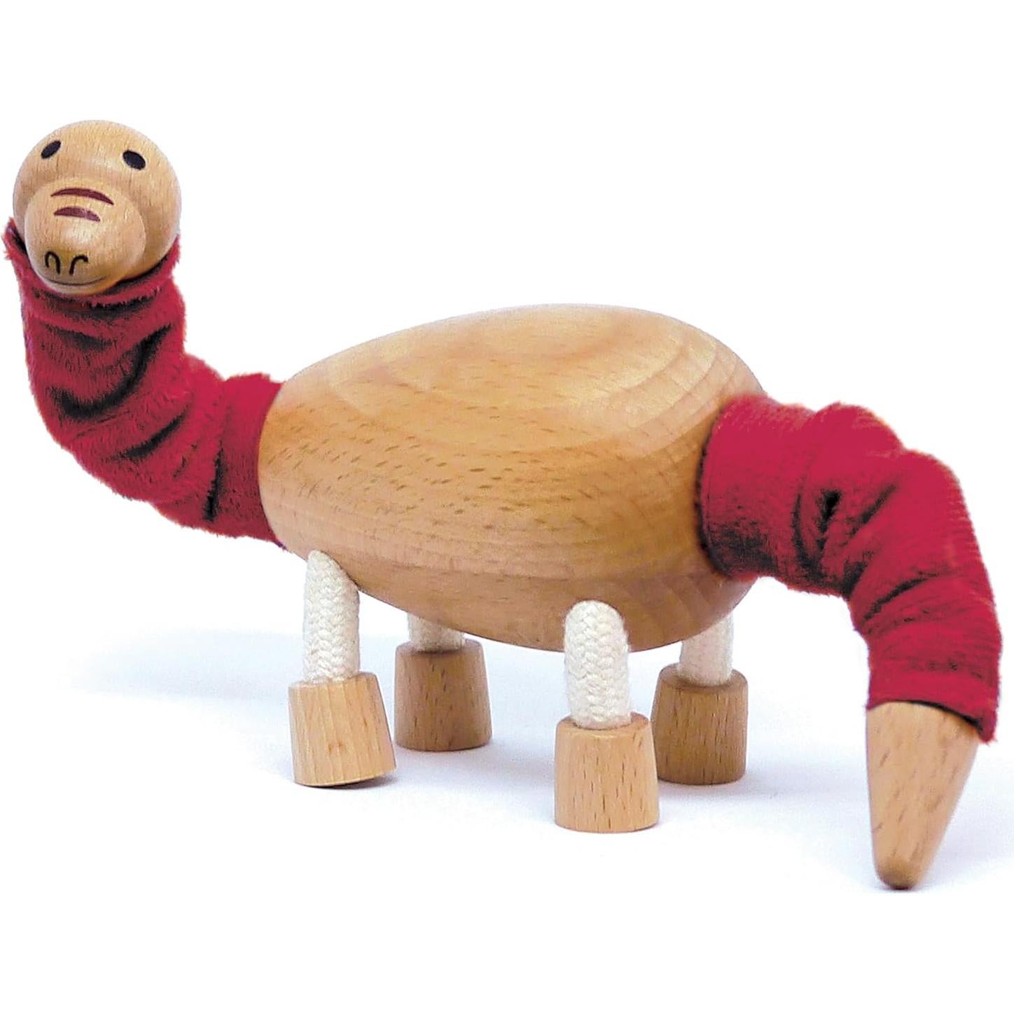 Set de Juguetes de Madera Anamalz Dinosaurios 6 Figuras