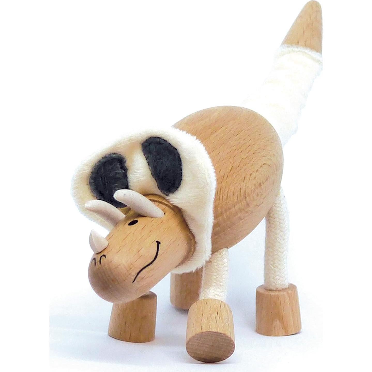 Set de Juguetes de Madera Anamalz Dinosaurios 6 Figuras