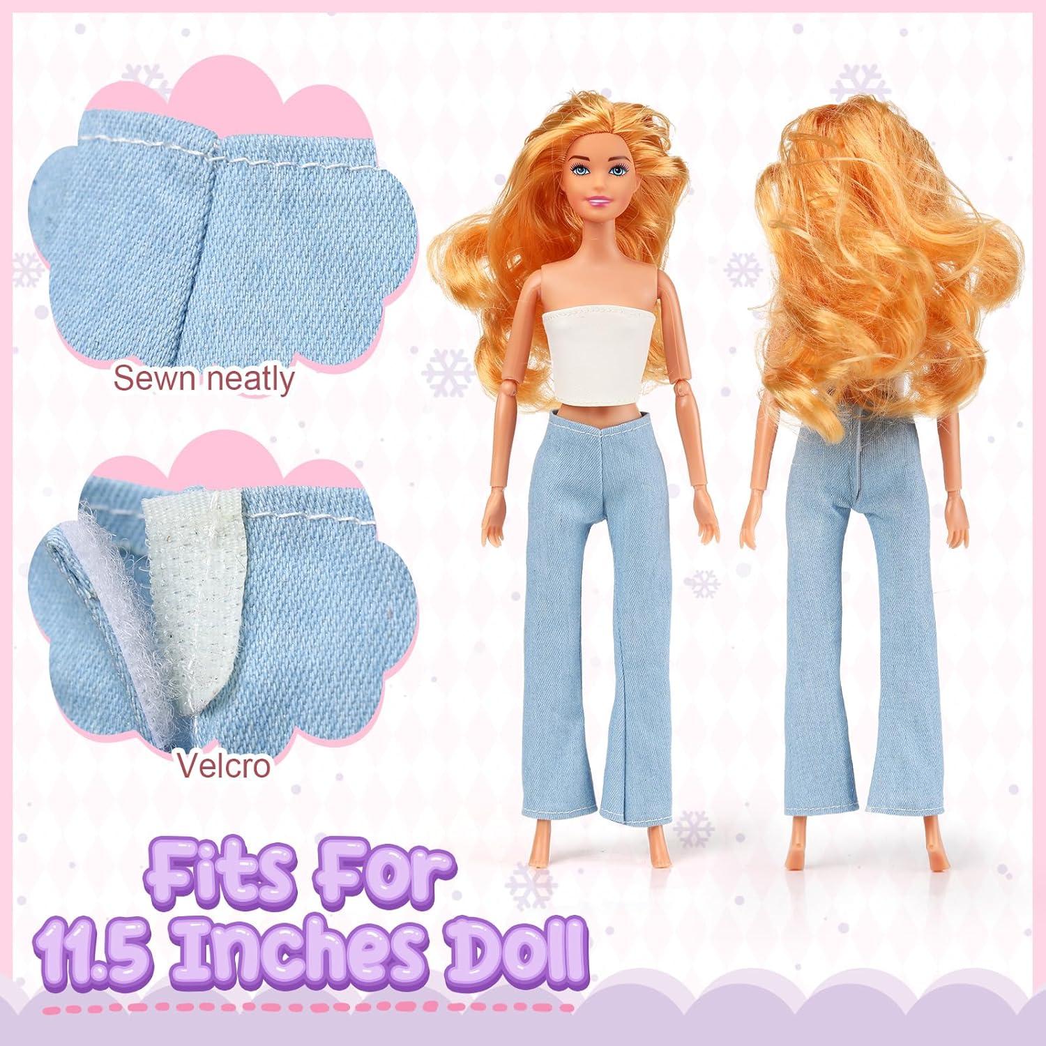 6 Piezas Ropa de Muñeca 29.97 cm Litherr Accesorios