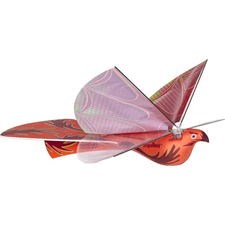 Duncan Dragon Hawk Juguete Volador Motorizado Luz LED 24 cm