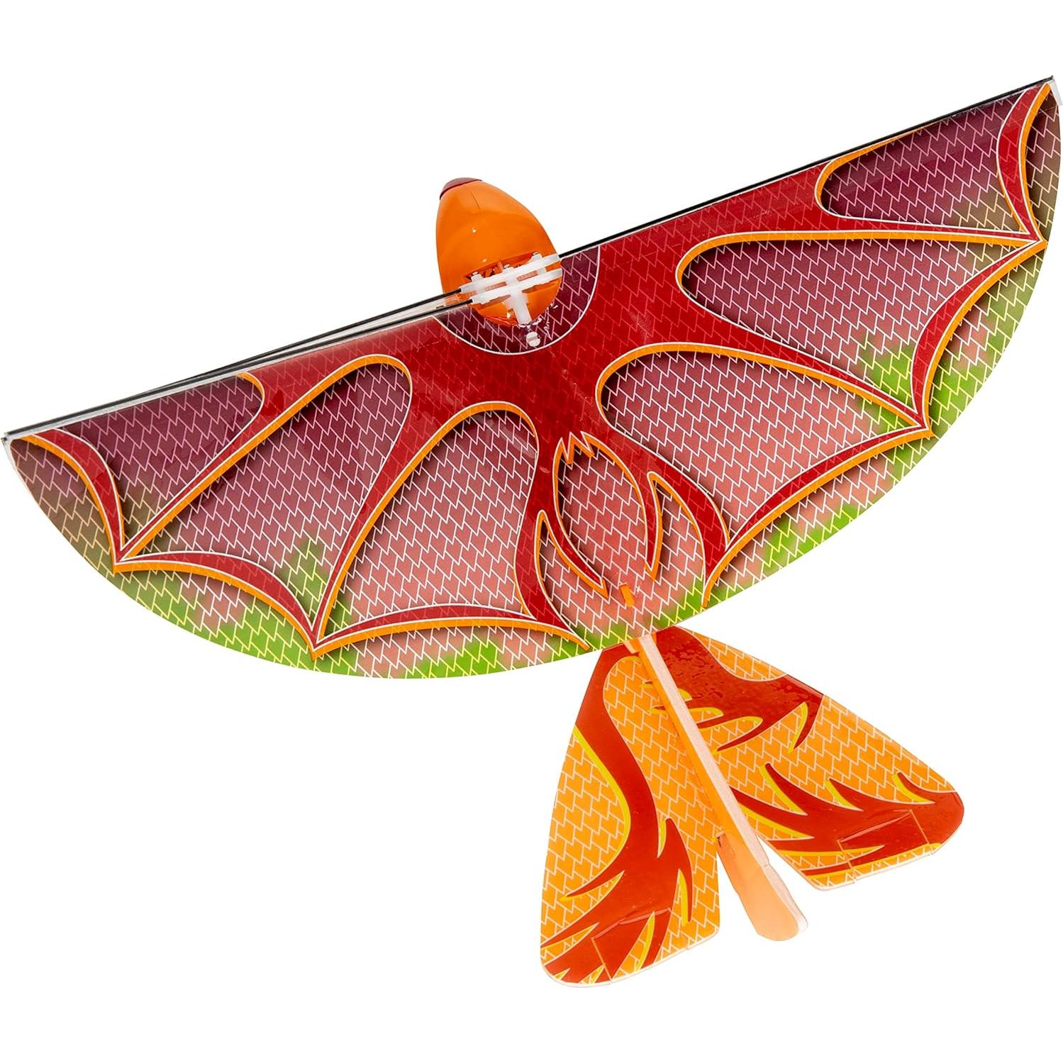 Duncan Dragon Hawk Juguete Volador Motorizado Luz LED 24 cm