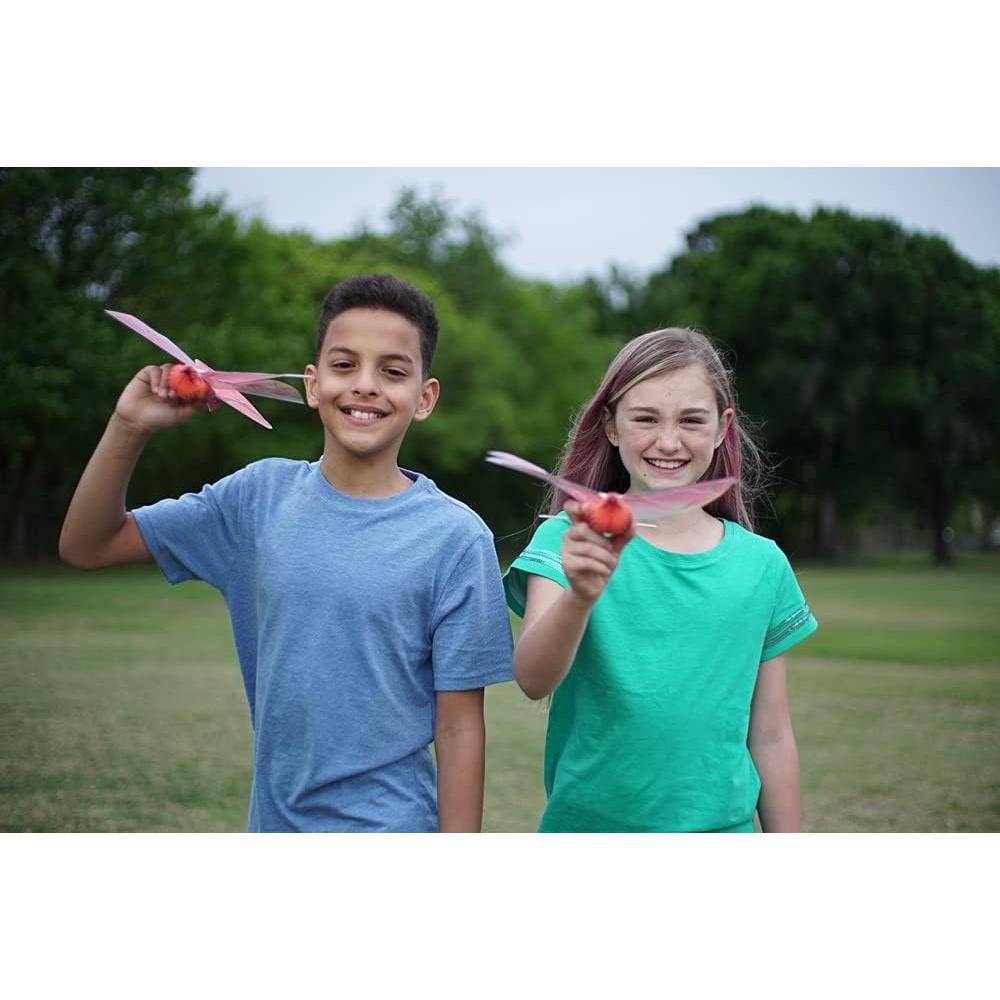 Duncan Dragon Hawk Juguete Volador Motorizado Luz LED 24 cm