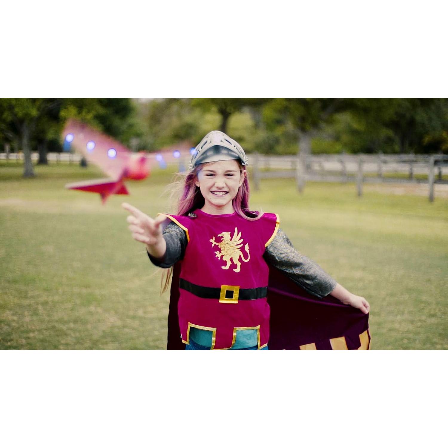 Duncan Dragon Hawk Juguete Volador Motorizado Luz LED 24 cm