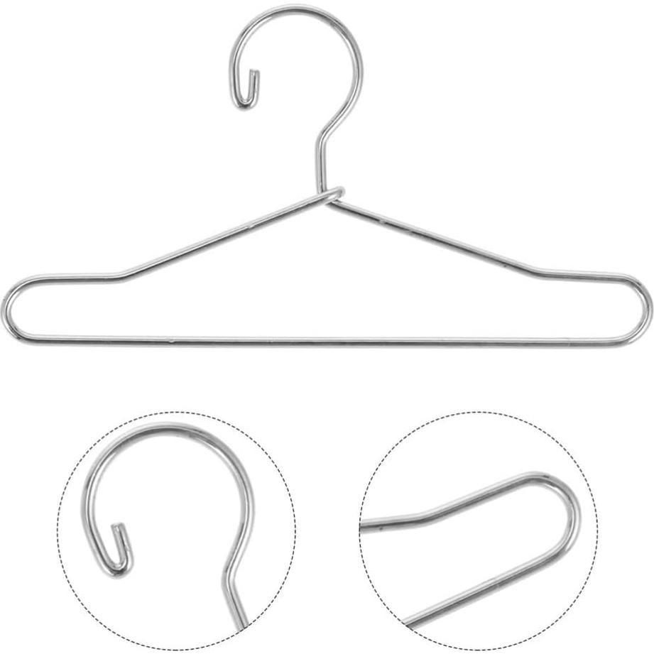 Perchero Metalico Toddmomy 10 Pcs para Ropa de Muñeca