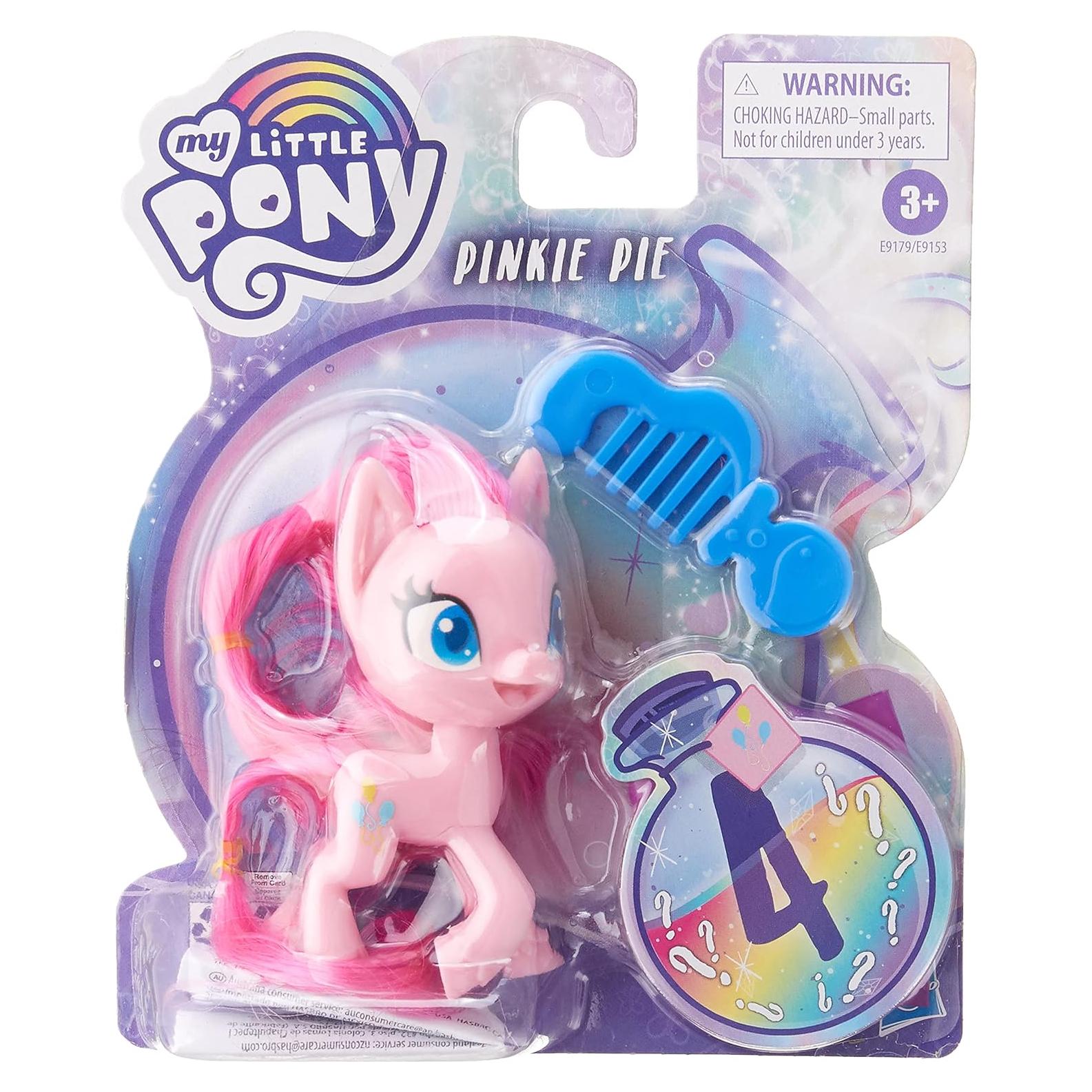 Figura de Pony Pinkie Pie Hasbro - Juguete Rosa 7.6 cm con Accesorios