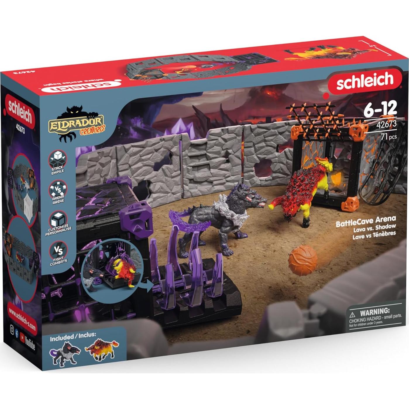 Schleich Eldrador Criaturas - Set Arena de Batalla Lava y Sombra
