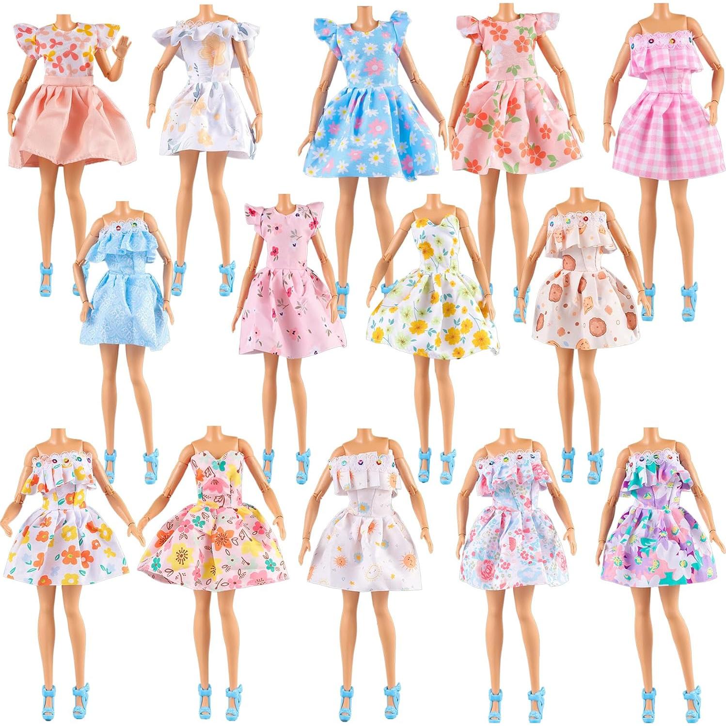 YAMASO 10 Conjuntos Ropa para Muñecas 29.21 cm Moda