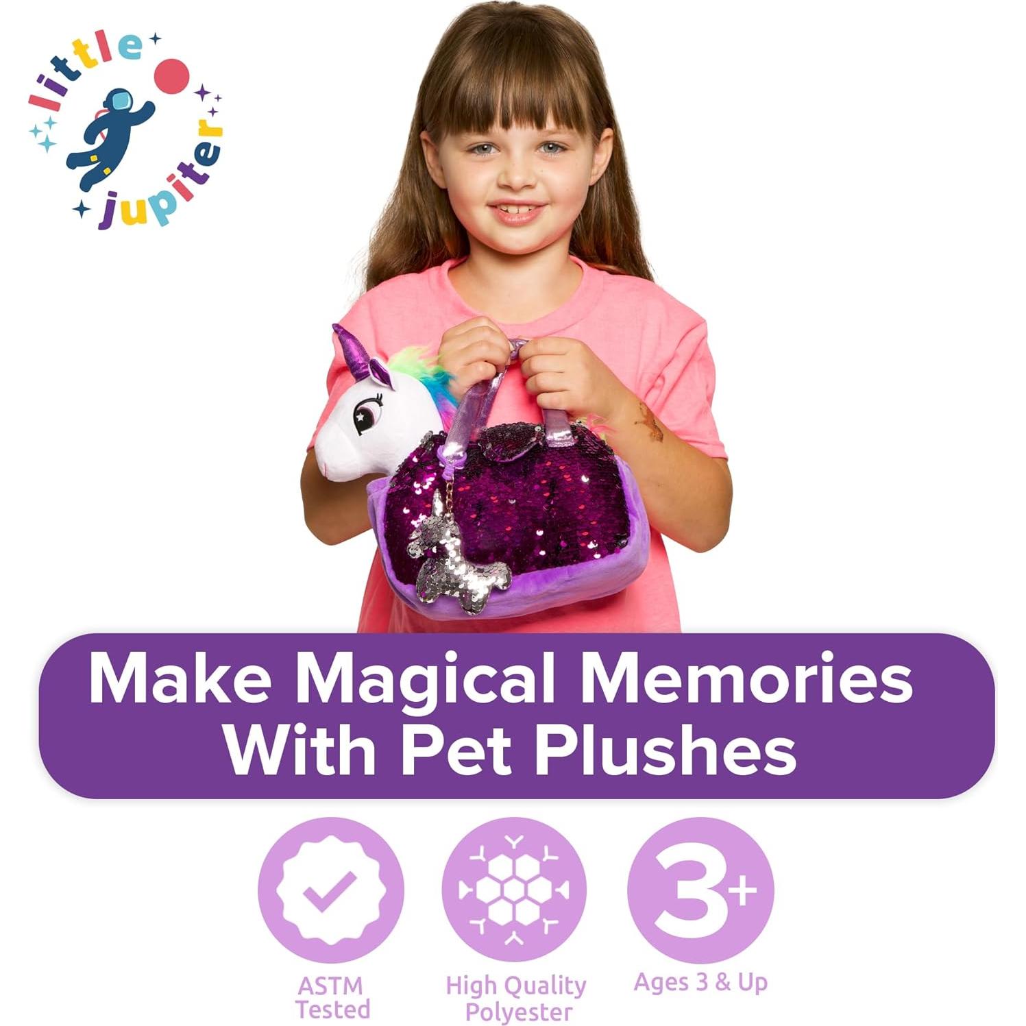 Conjunto de Peluche Unicornio Little Jupiter 3 Piezas