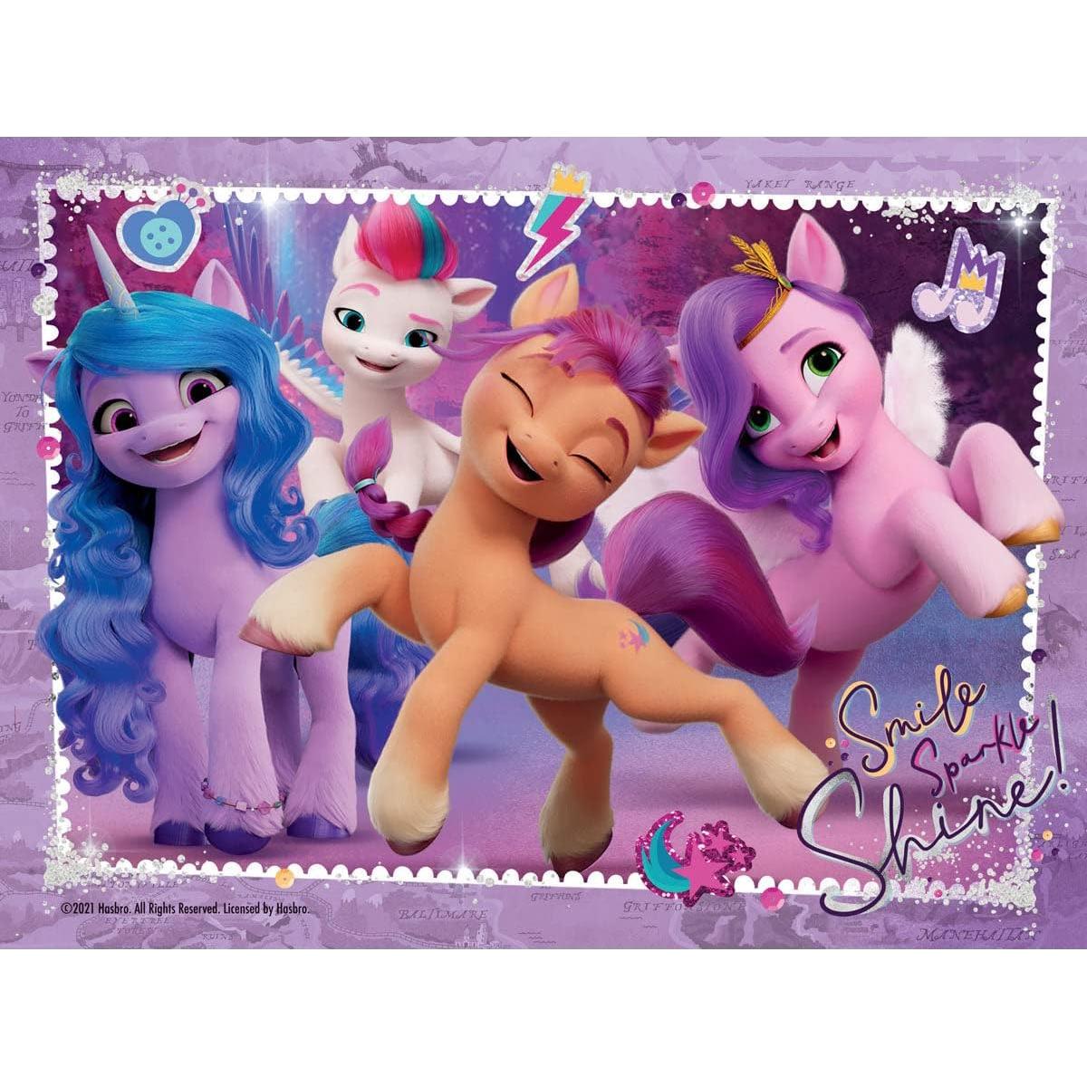 Rompecabezas Ravensburger Mi Pequeño Pony 4 en 1 - 12 a 24 Piezas